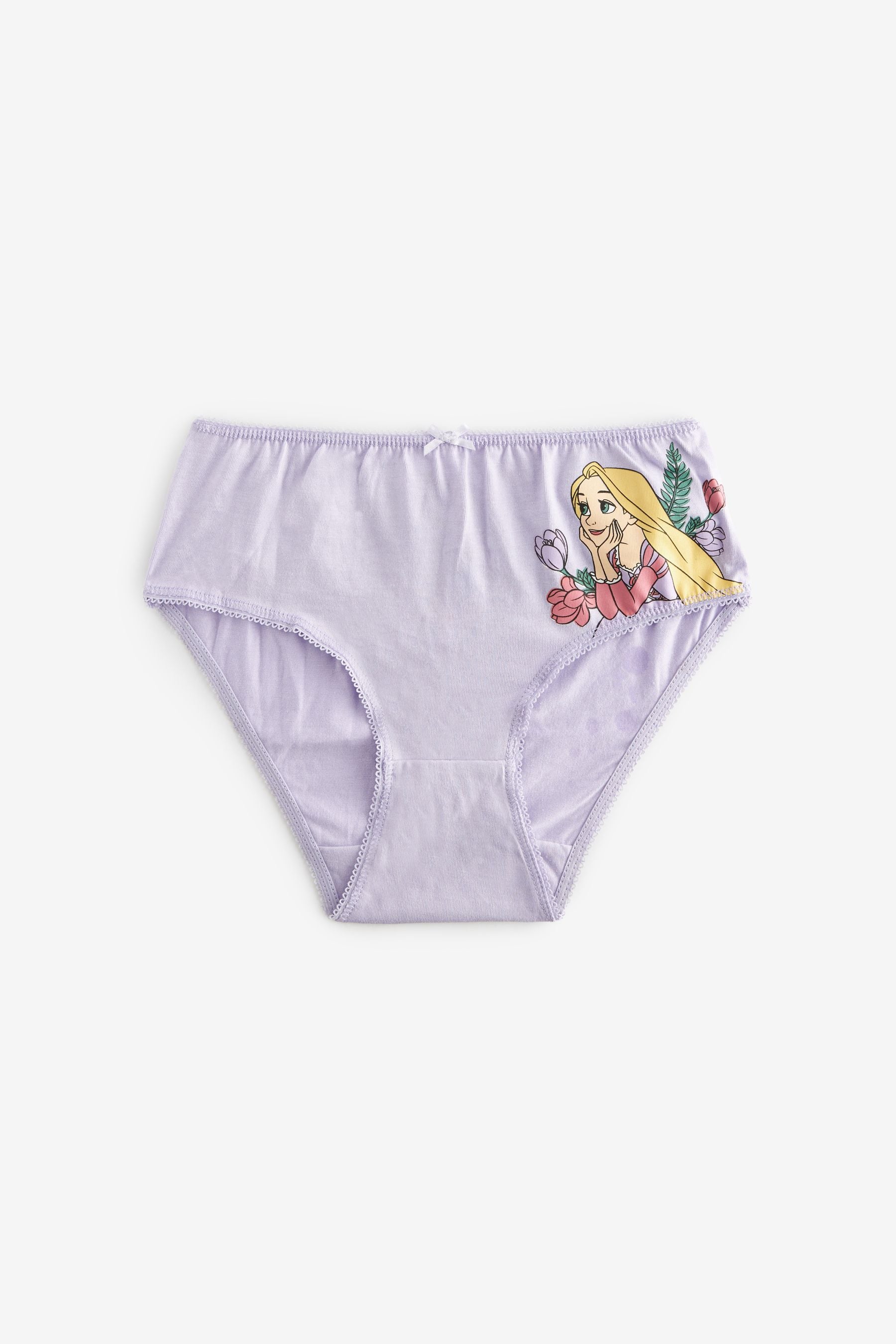 Multi Disney Princesses 100% Cotton Briefs 5 Pack (1.5-10yrs)