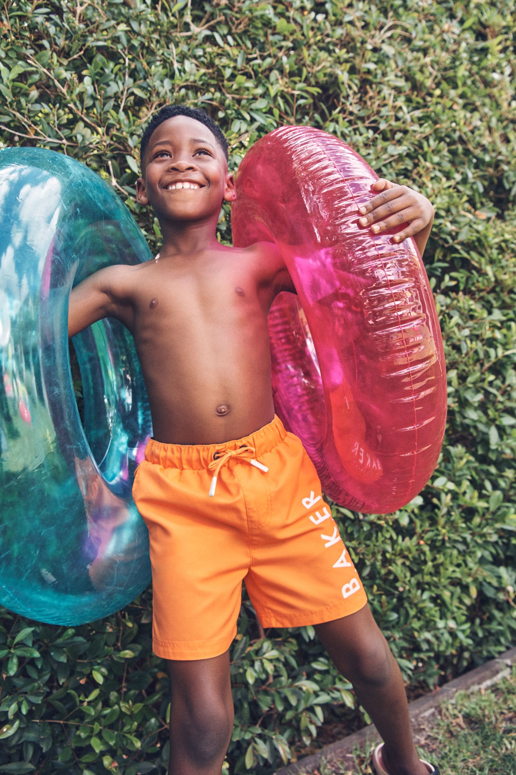 Orange Baker by Ted Baker Swim Shorts