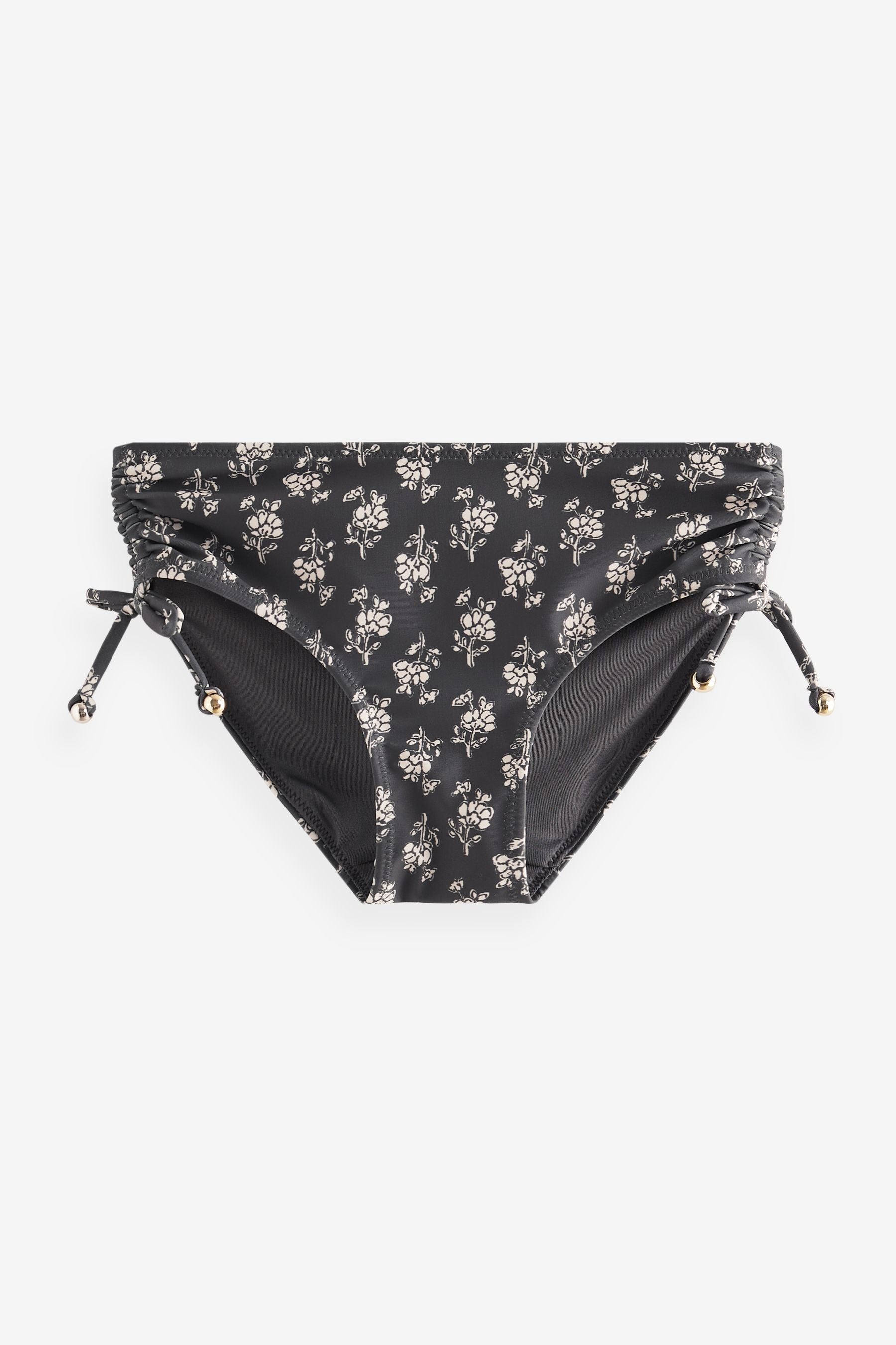 Black/White Woodblock Bikini (3-16yrs)