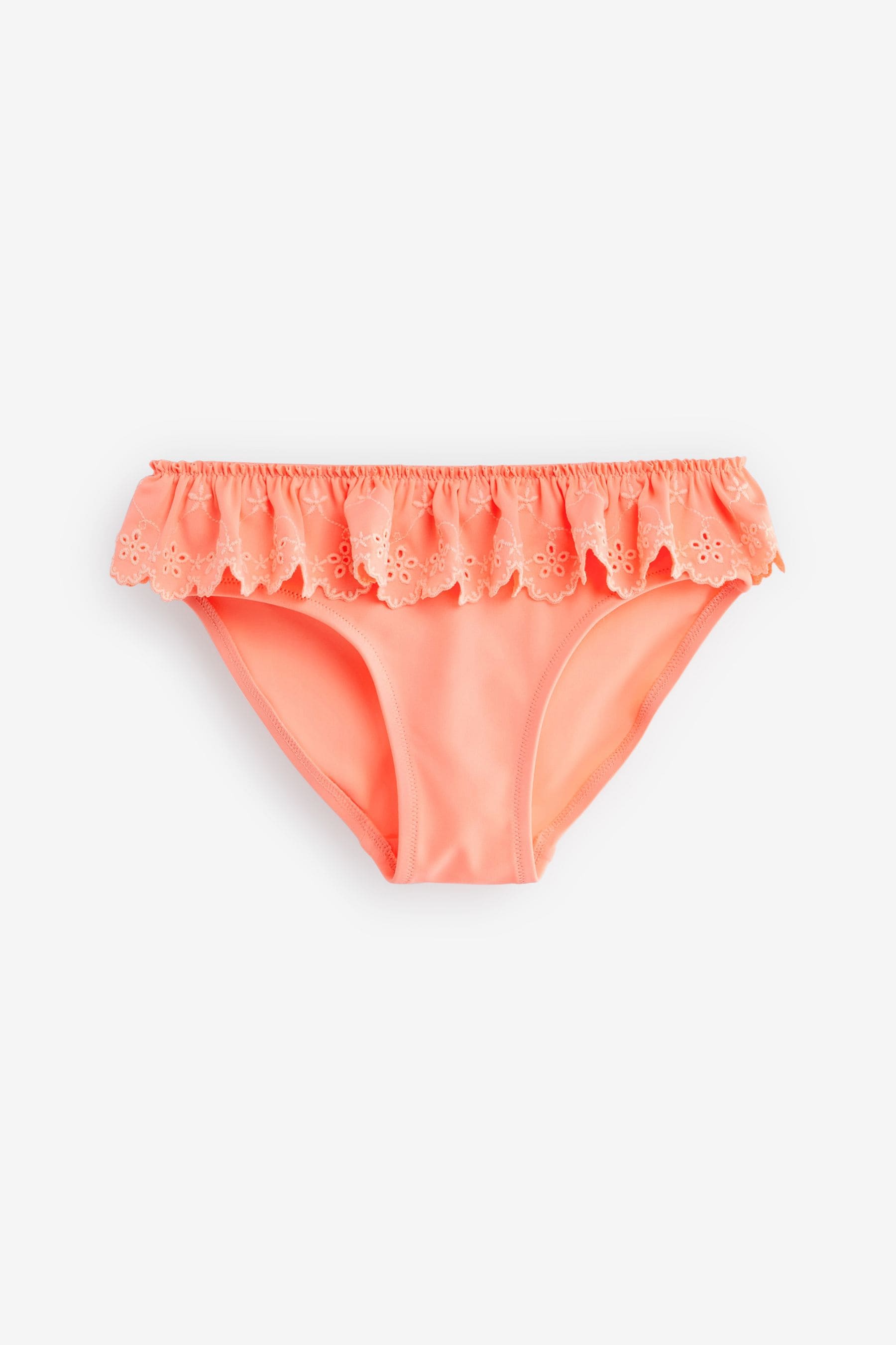 Fluro Orange Tiered Bikini (3-16yrs)