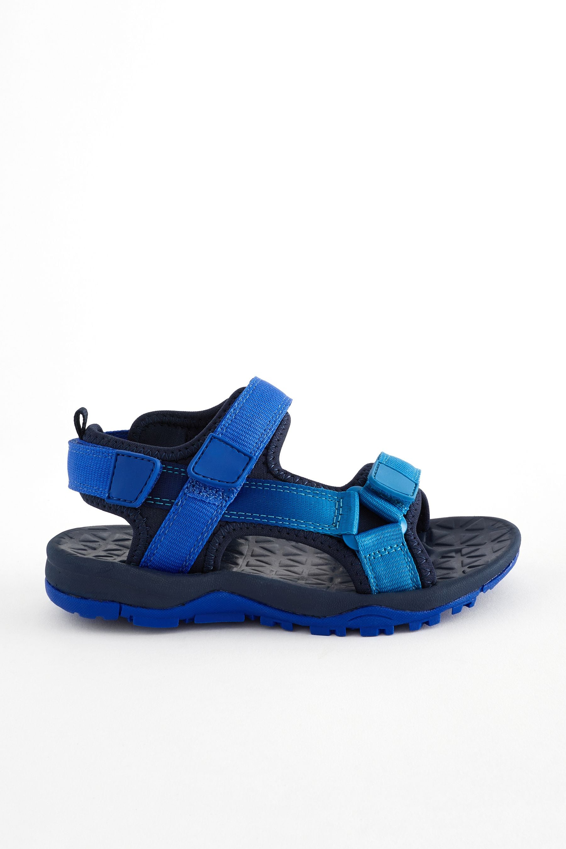 Blue Touch Fastening Strap Trekker Sandals