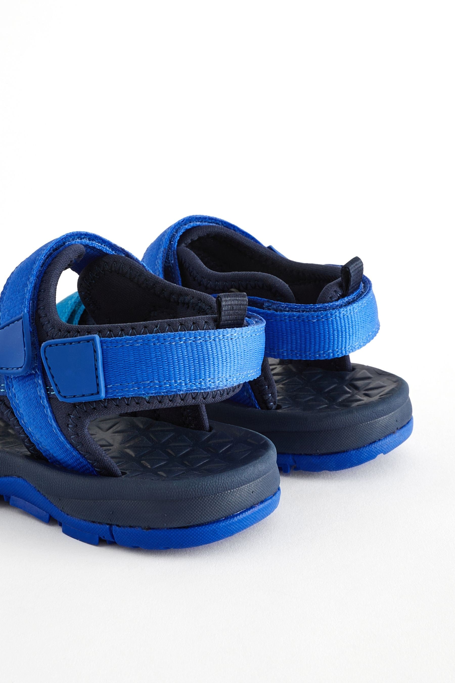 Blue Touch Fastening Strap Trekker Sandals