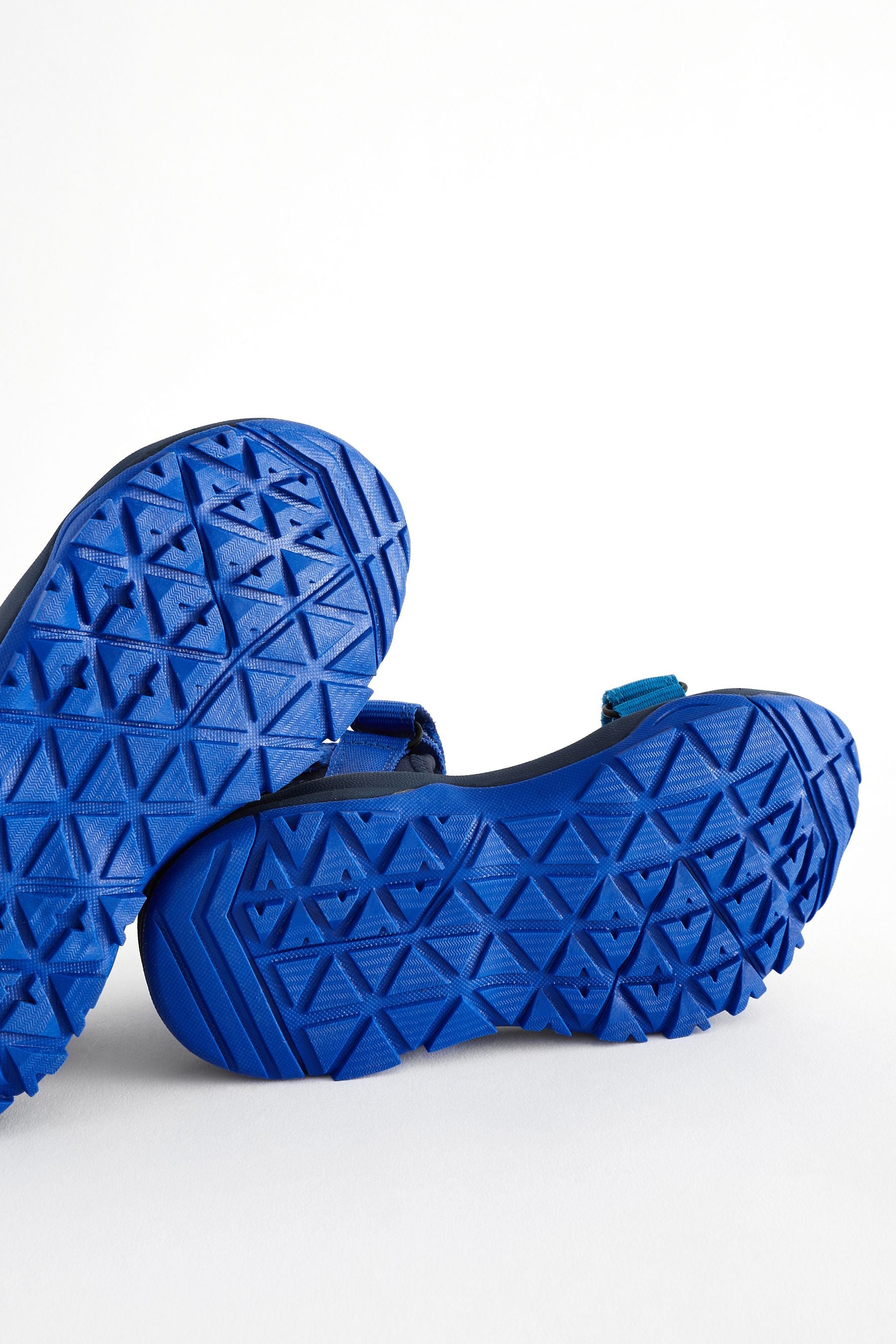 Blue Touch Fastening Strap Trekker Sandals