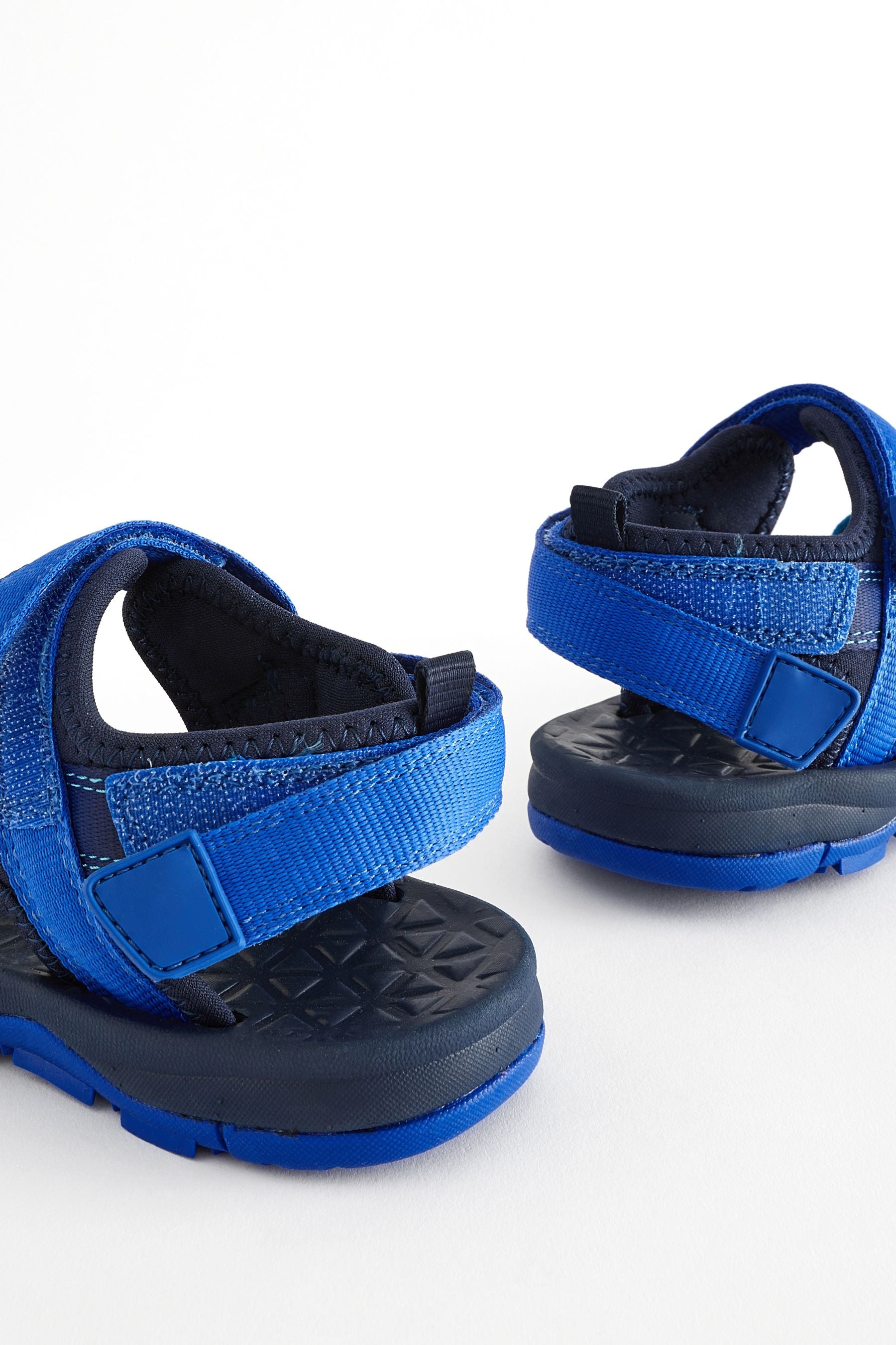 Blue Touch Fastening Strap Trekker Sandals