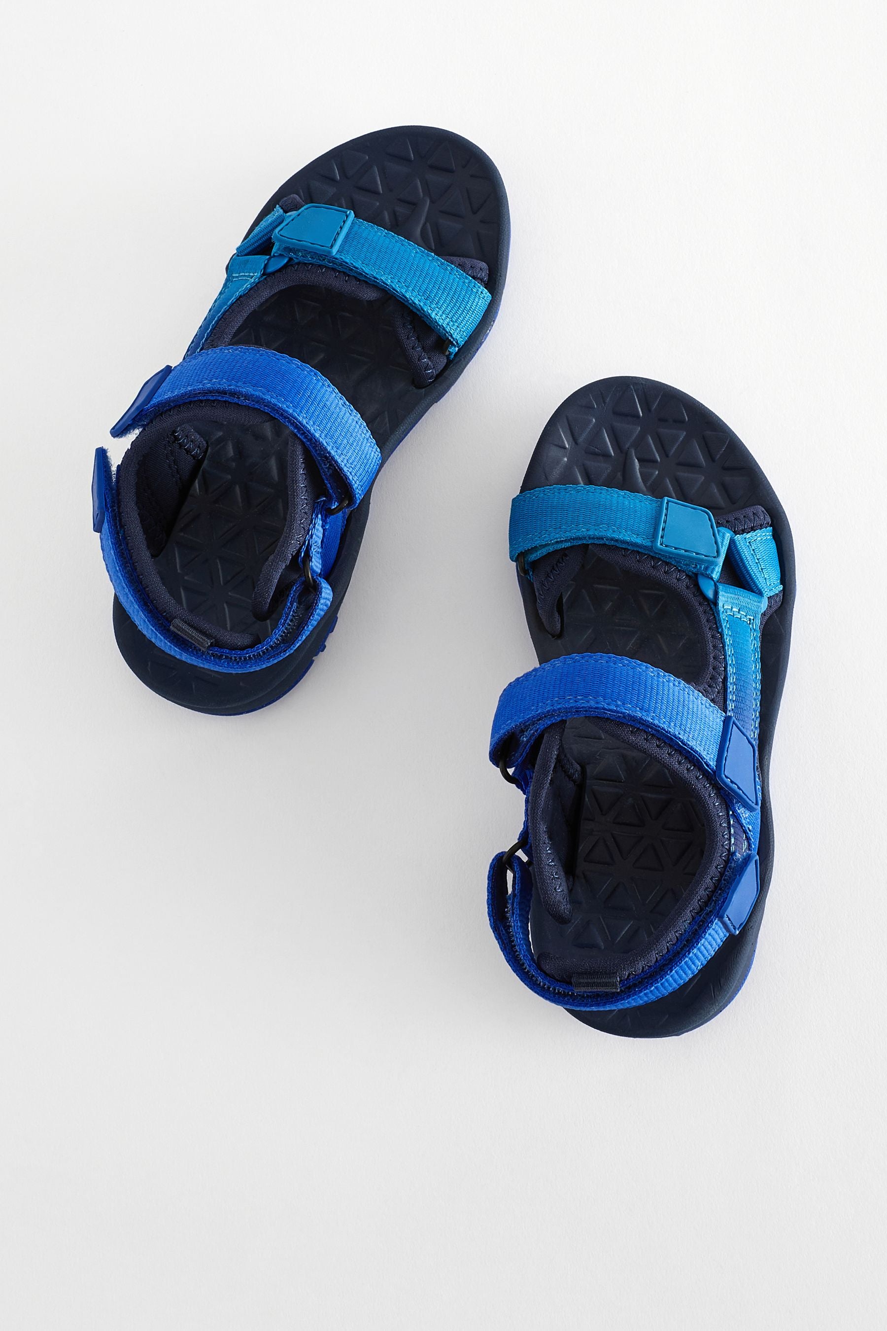 Blue Touch Fastening Strap Trekker Sandals