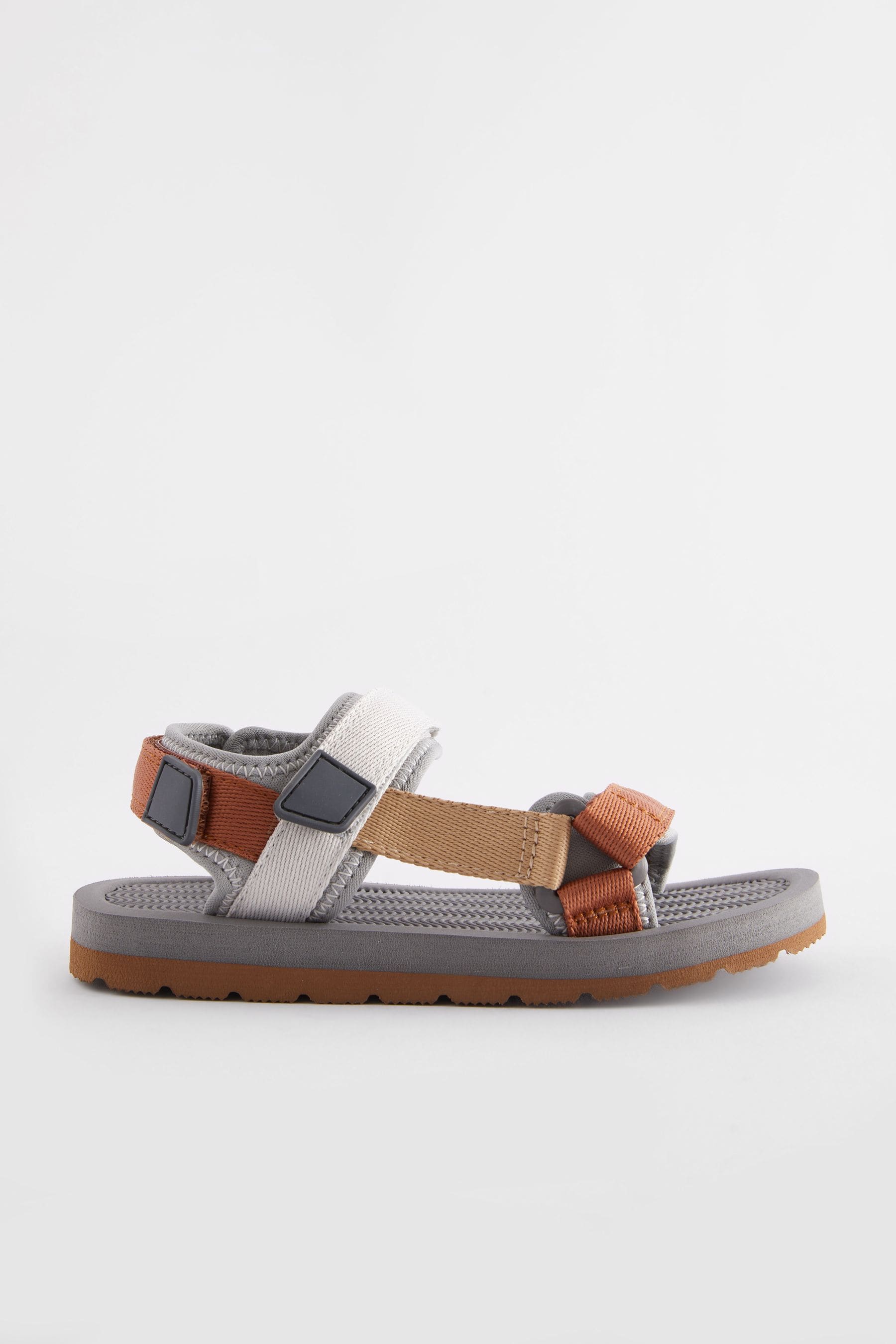 Tan/Grey Trekker Sandals