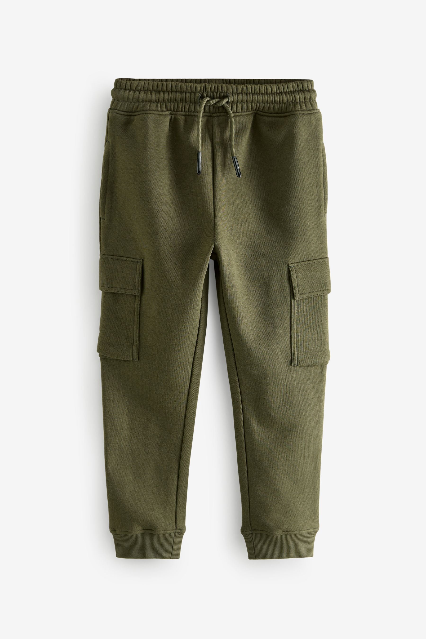 Black/Green Cargo Joggers 2 Pack (3-16yrs)