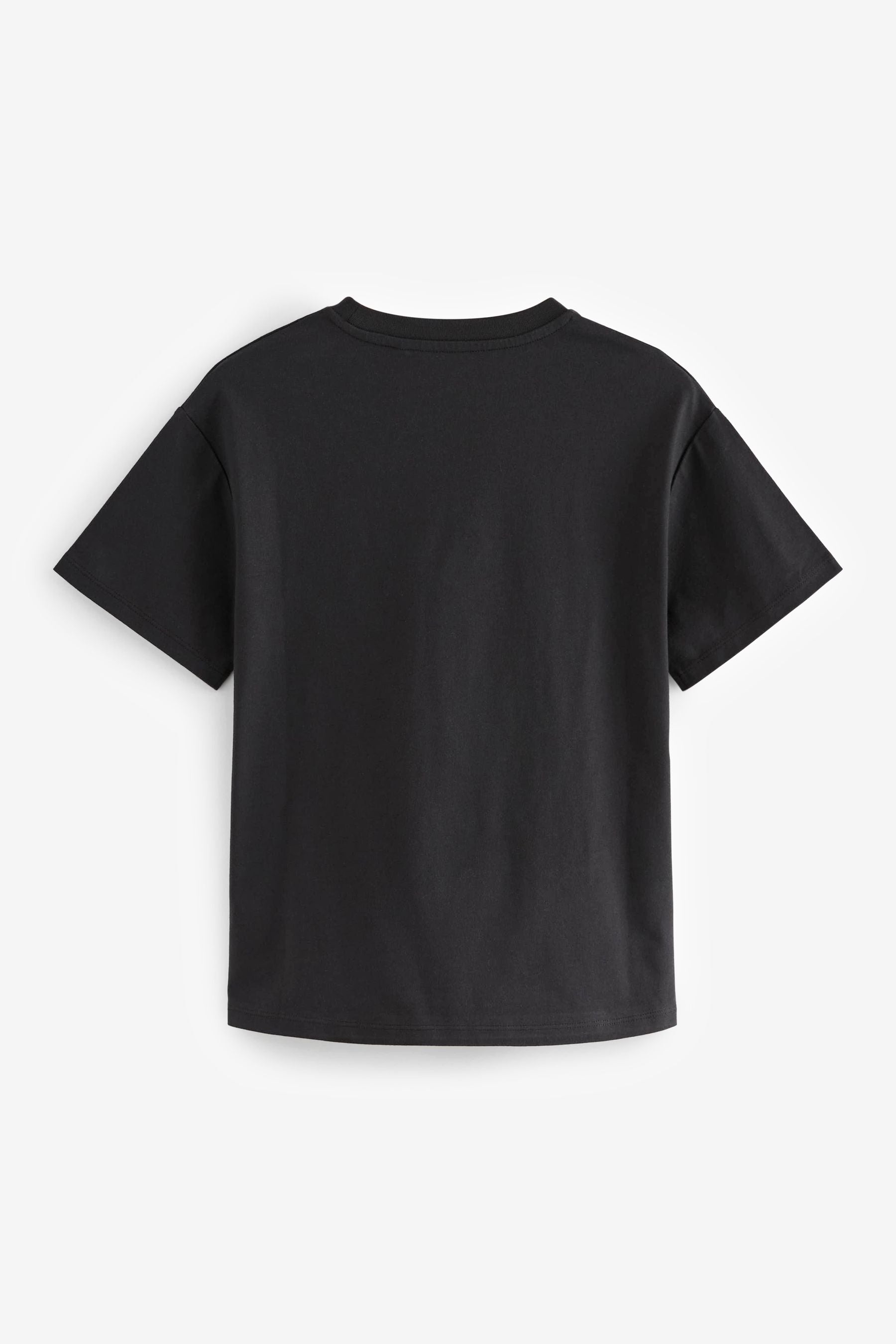 Charcoal Grey Oversized Graphic T-Shirt (3-16yrs)