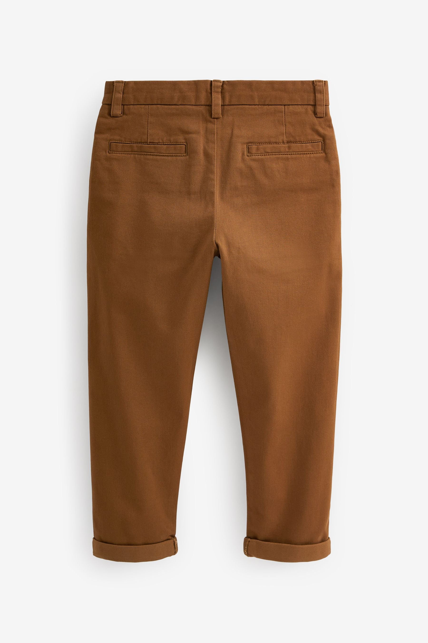 Ginger/Tan Brown Stretch Chino Trousers (3-17yrs)