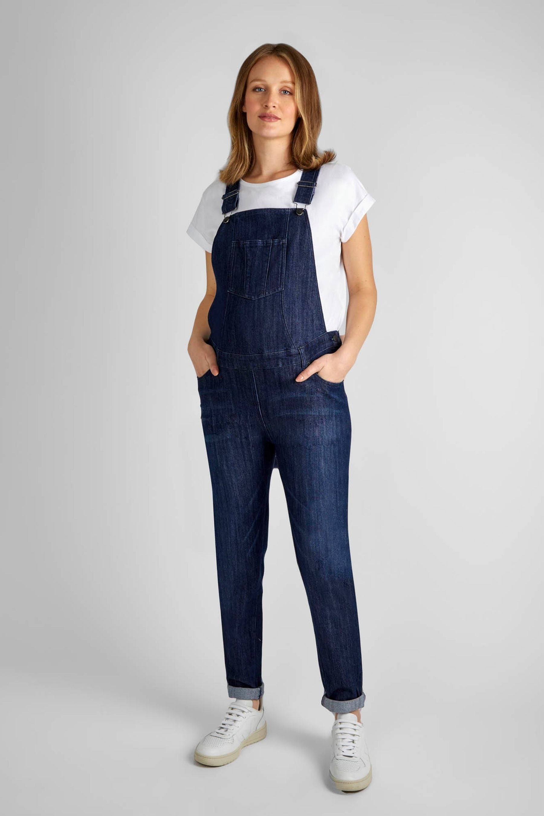 Indigo Blue JoJo Maman Bébé Denim Dungarees