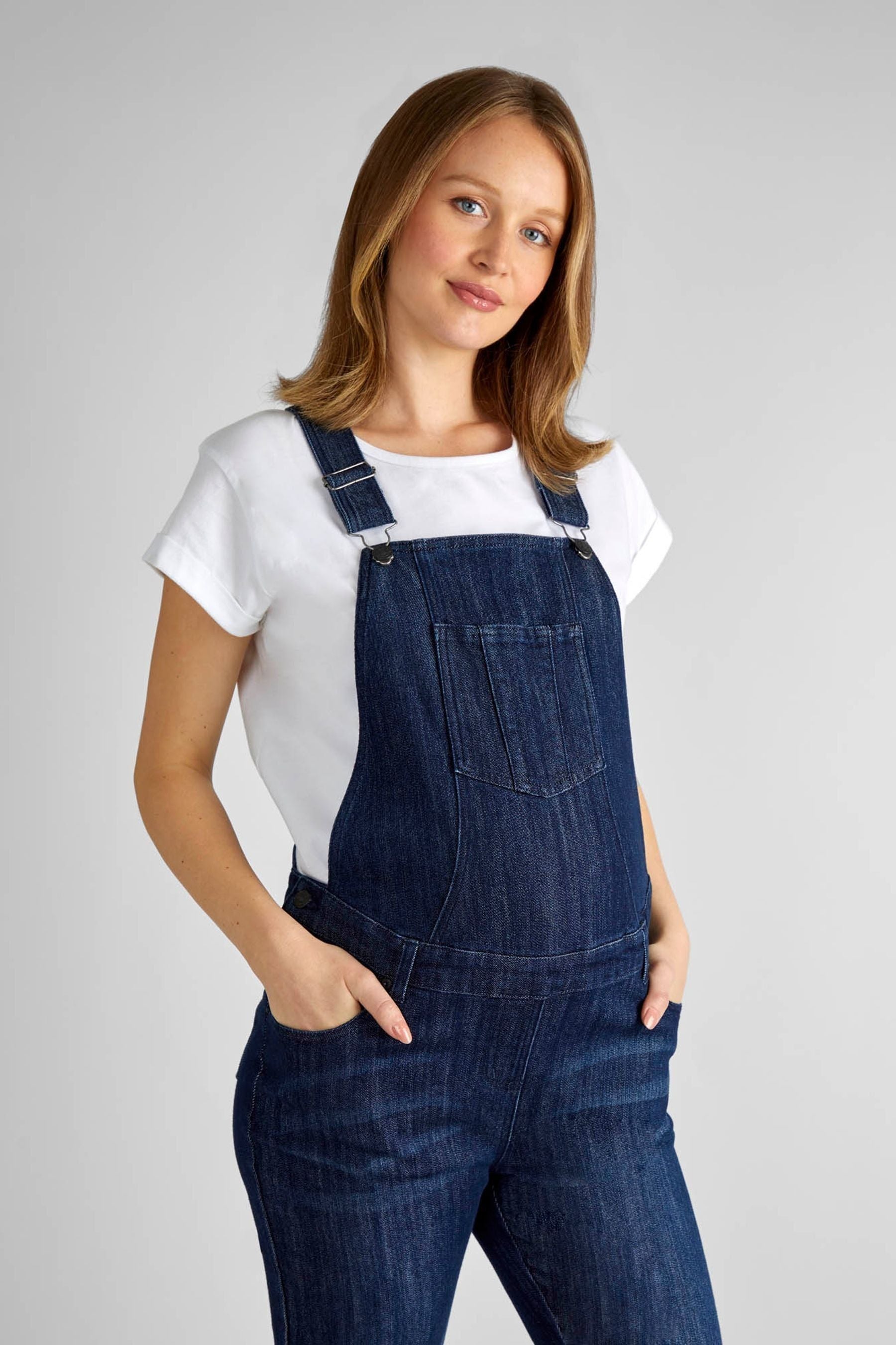 Indigo Blue JoJo Maman Bébé Denim Dungarees