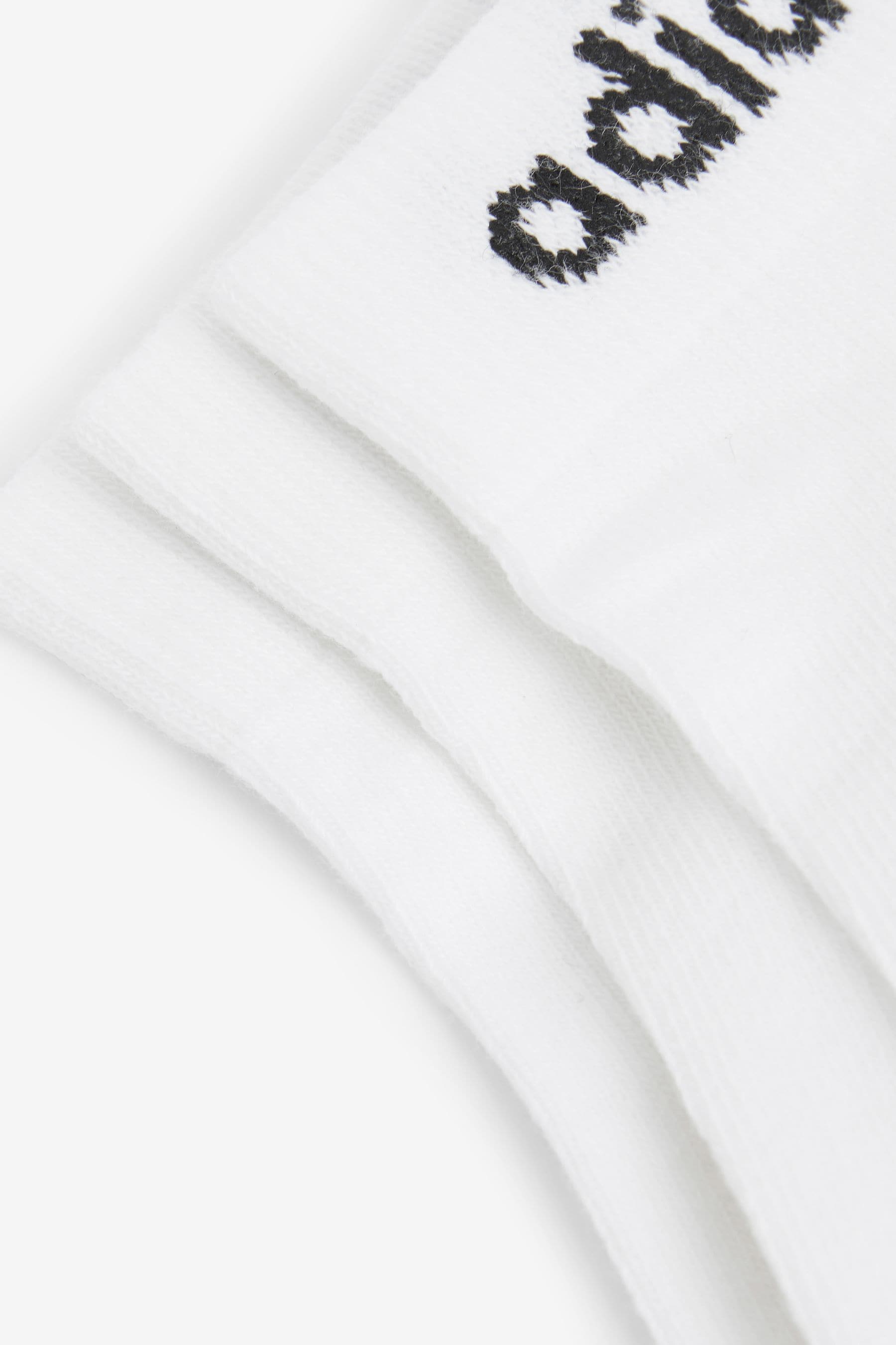 adidas Dove White Think Linear Ankle Socks 3 Pack