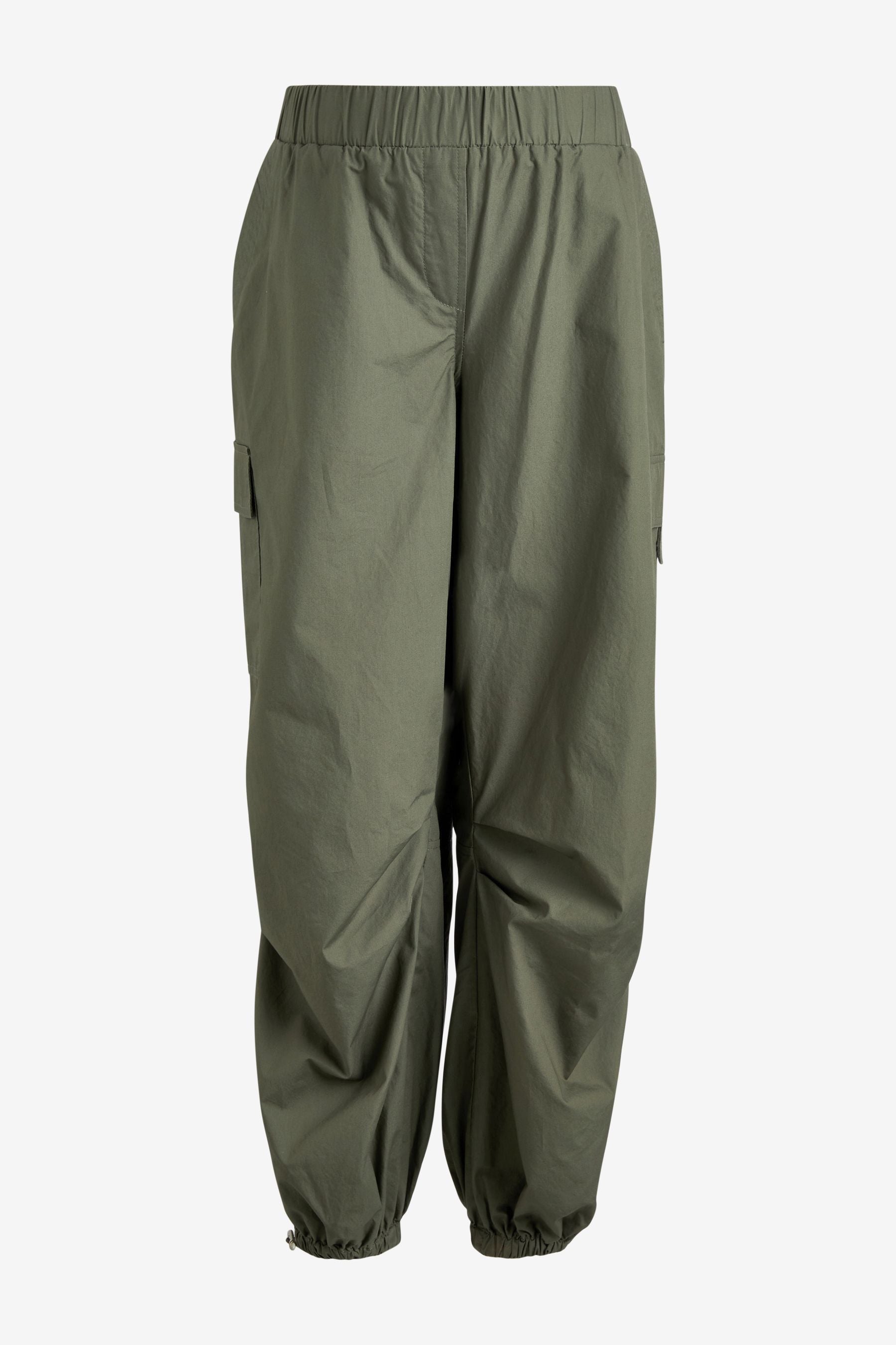 Khaki Green Maternity Utility Cargo Trousers