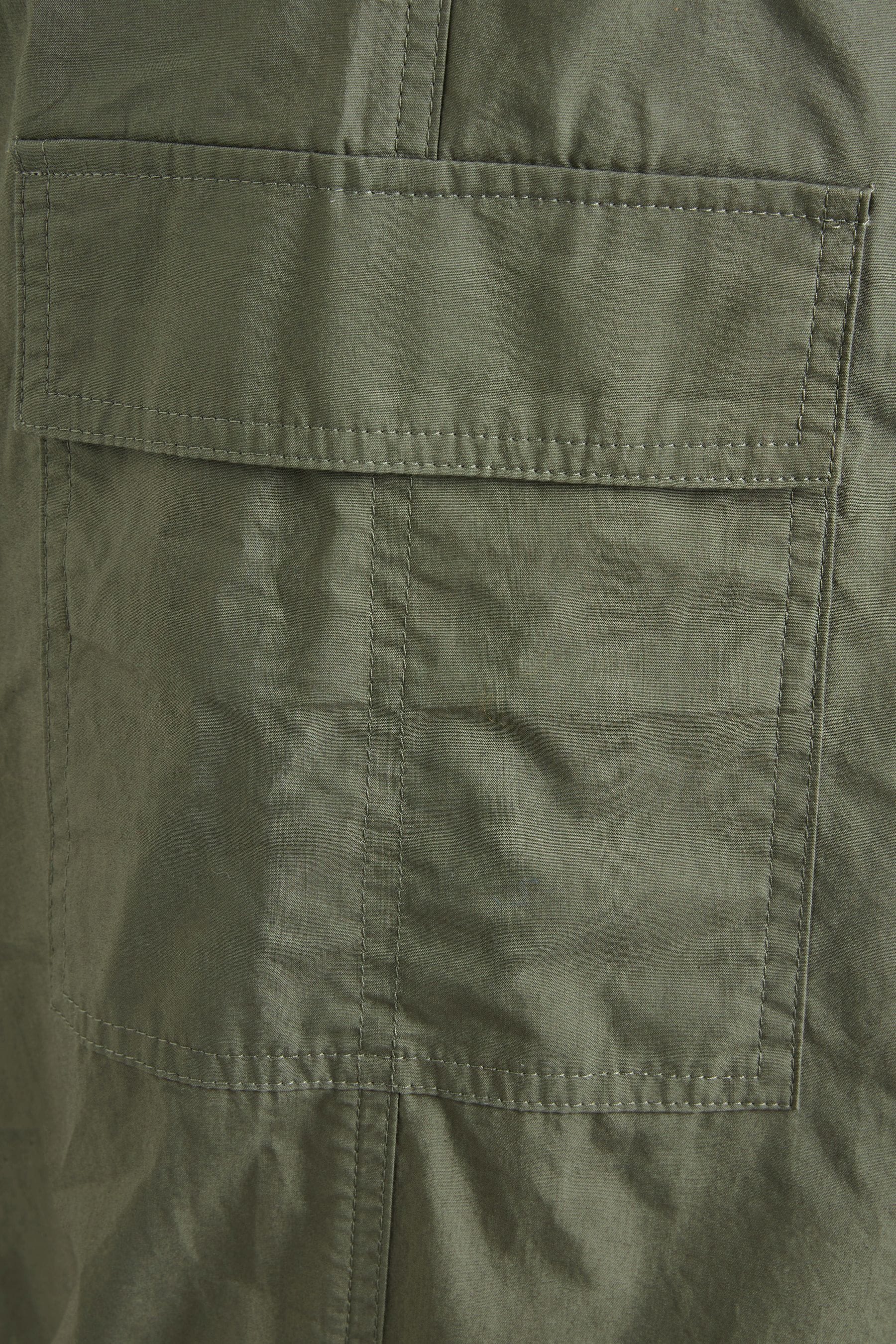 Khaki Green Maternity Utility Cargo Trousers