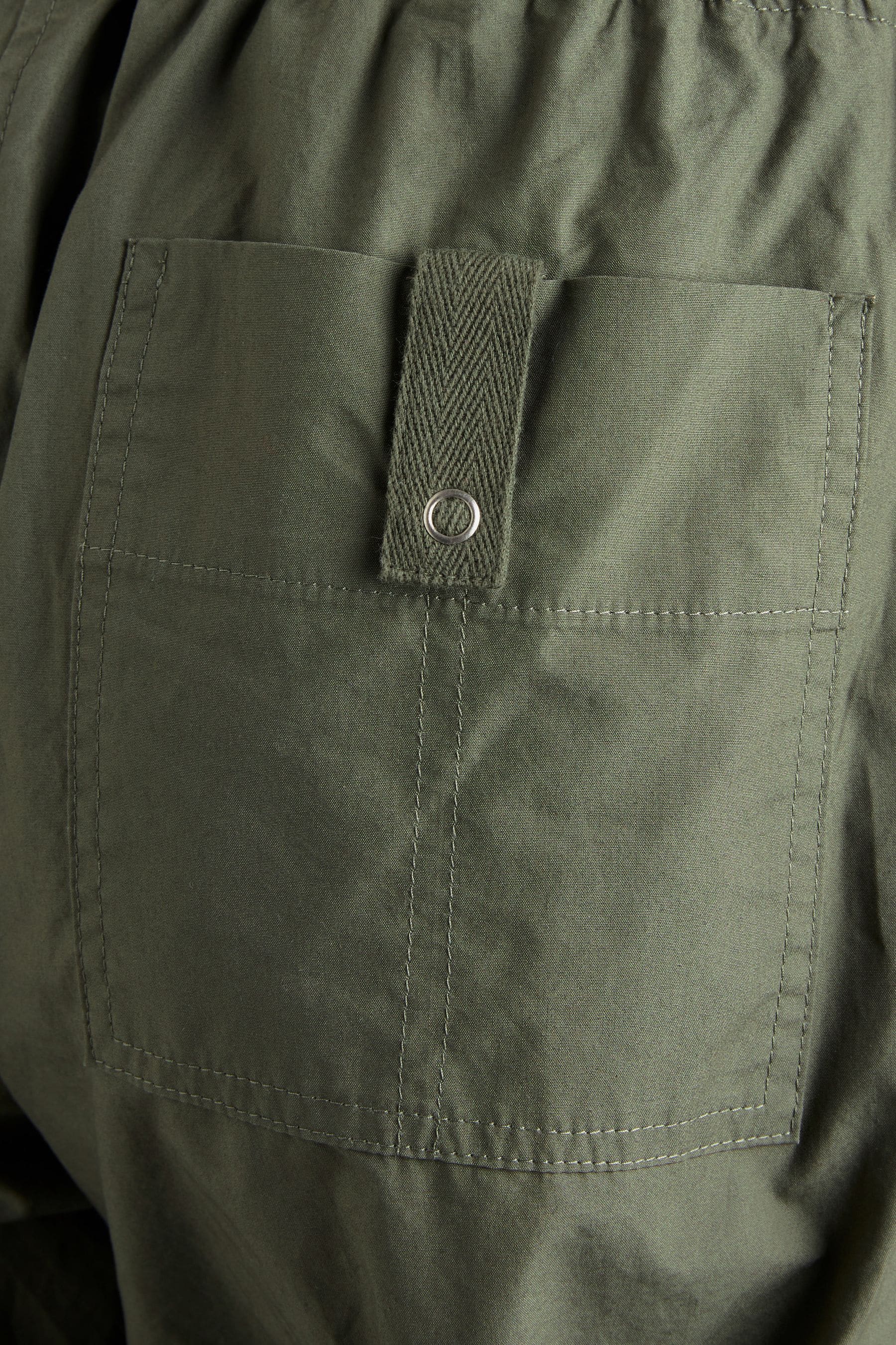 Khaki Green Maternity Utility Cargo Trousers