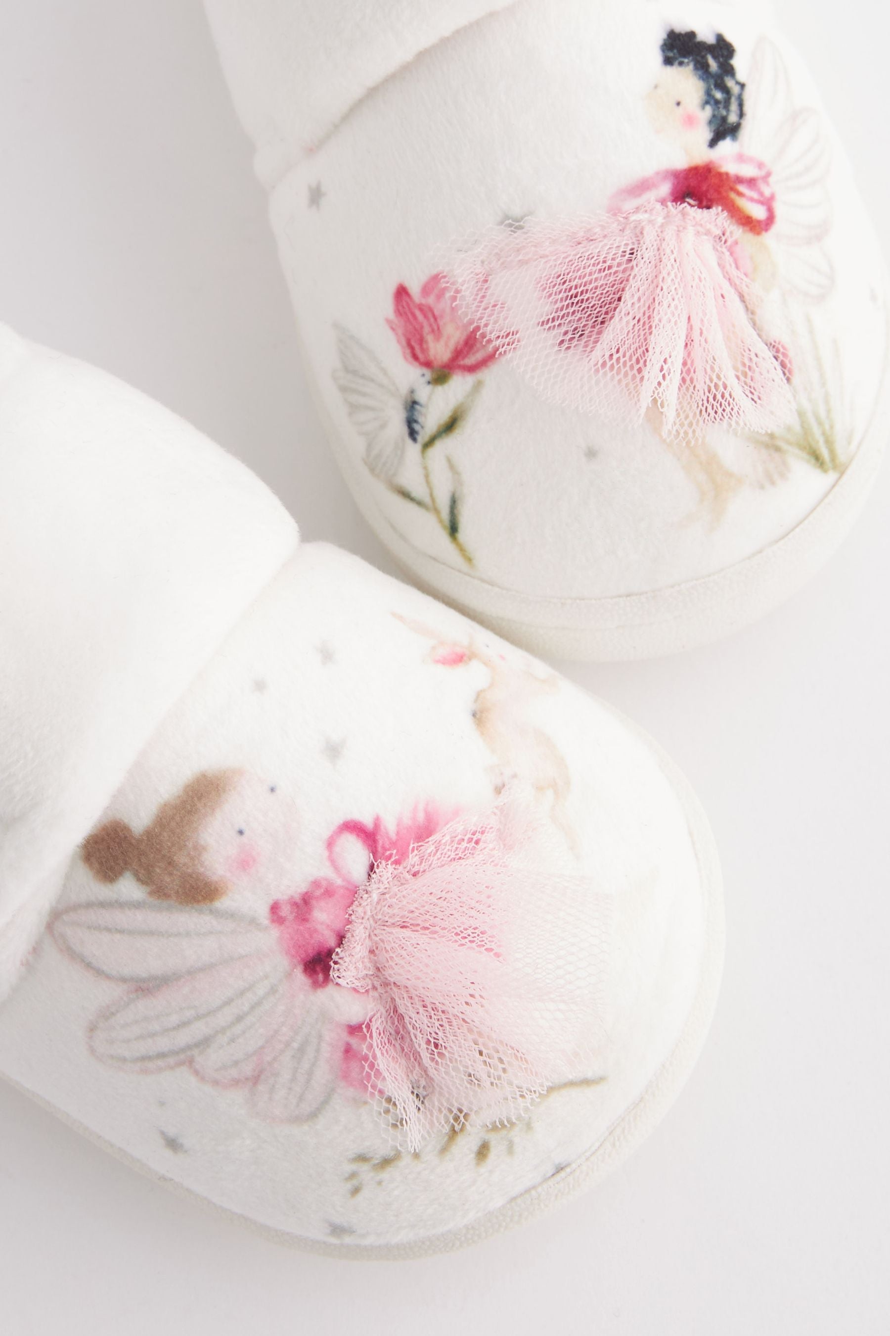 White Fairy Cupsole Slippers