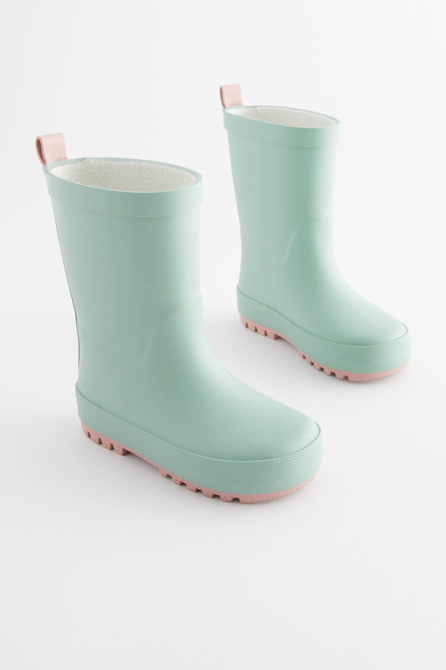 Sage Green Rubber Wellies