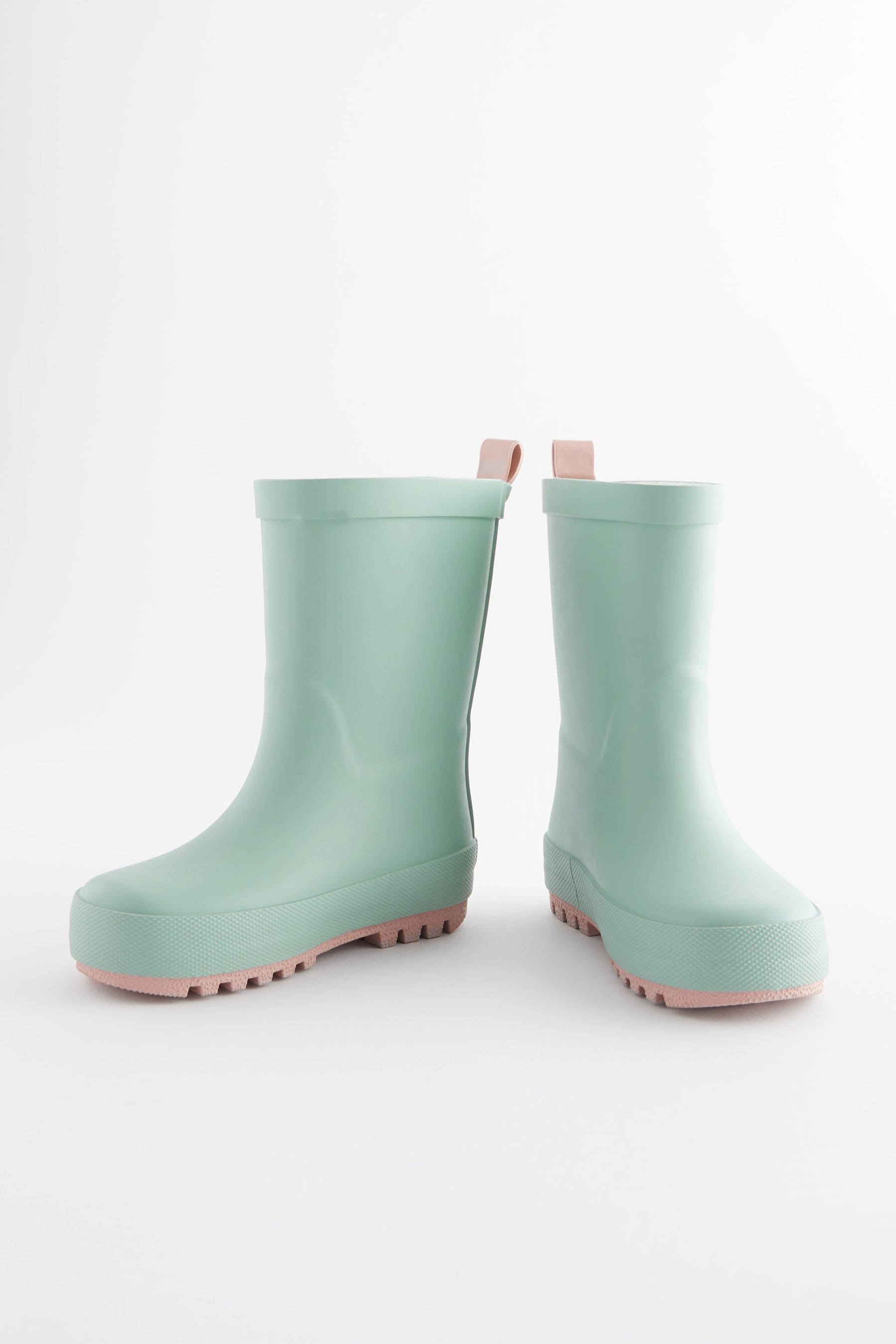 Sage Green Rubber Wellies