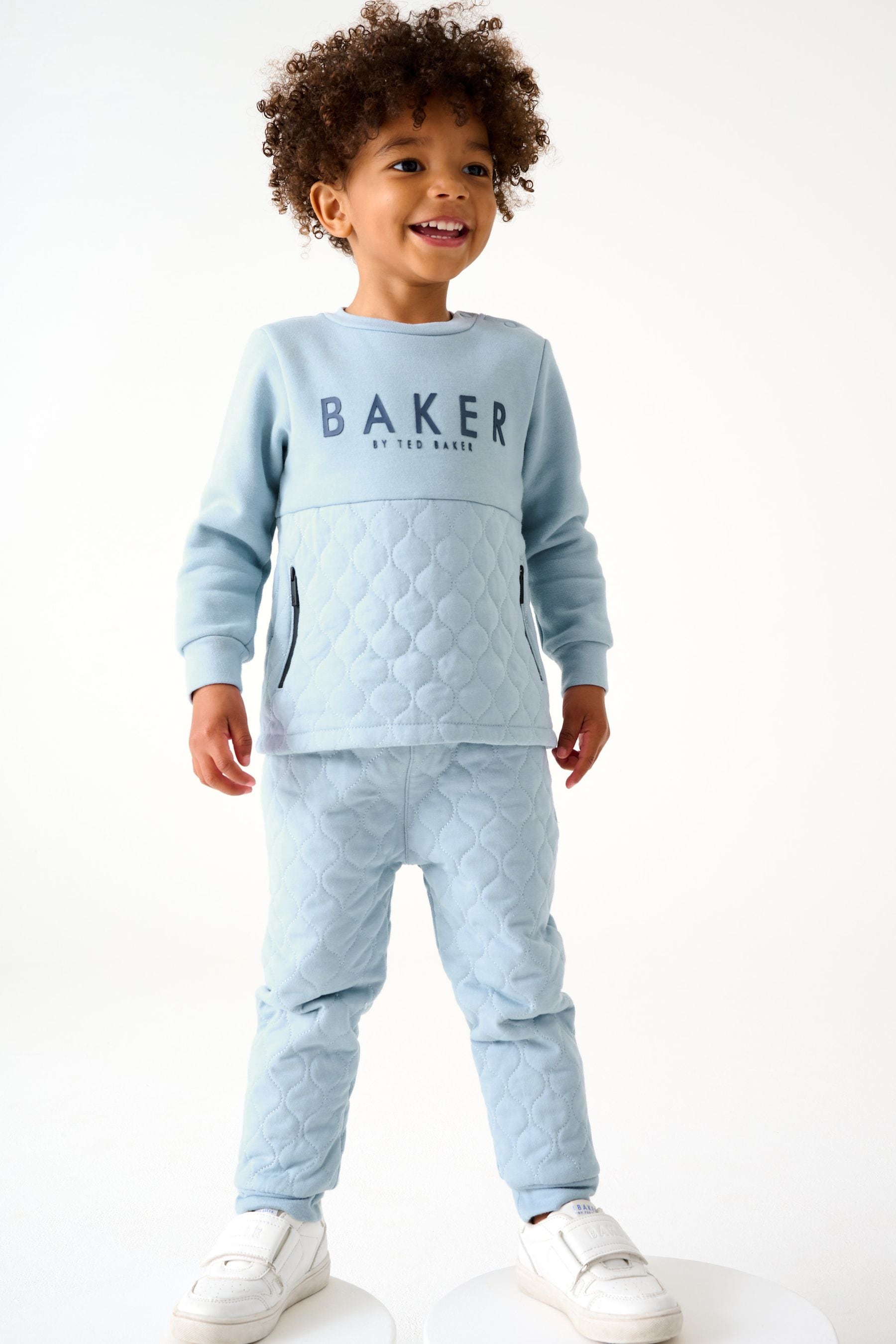 Baker by Ted Baker (0-6yrs) Quilted Sweater and Jogger Set