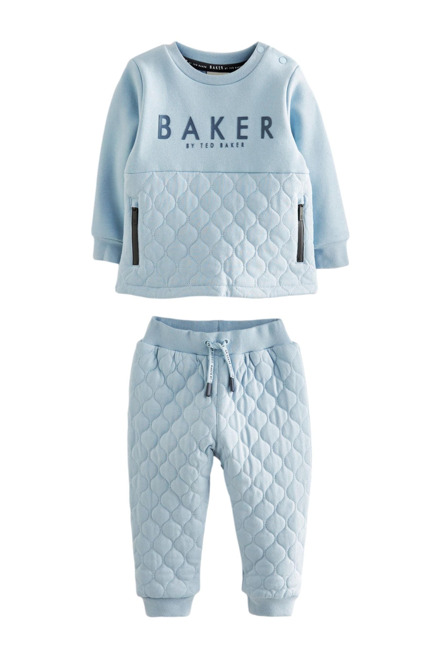 Baker by Ted Baker (0-6yrs) Quilted Sweater and Jogger Set