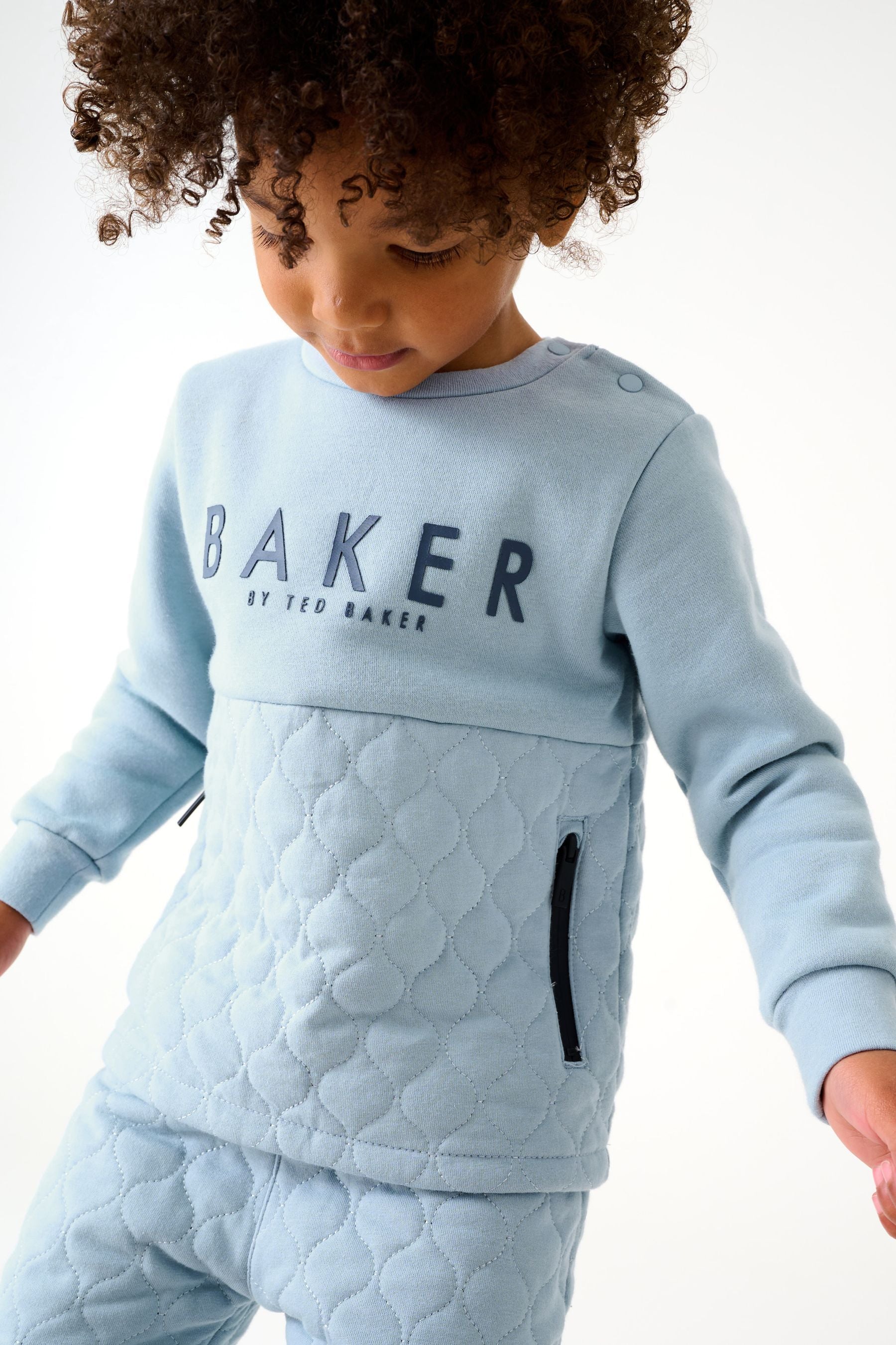 Baker by Ted Baker (0-6yrs) Quilted Sweater and Jogger Set