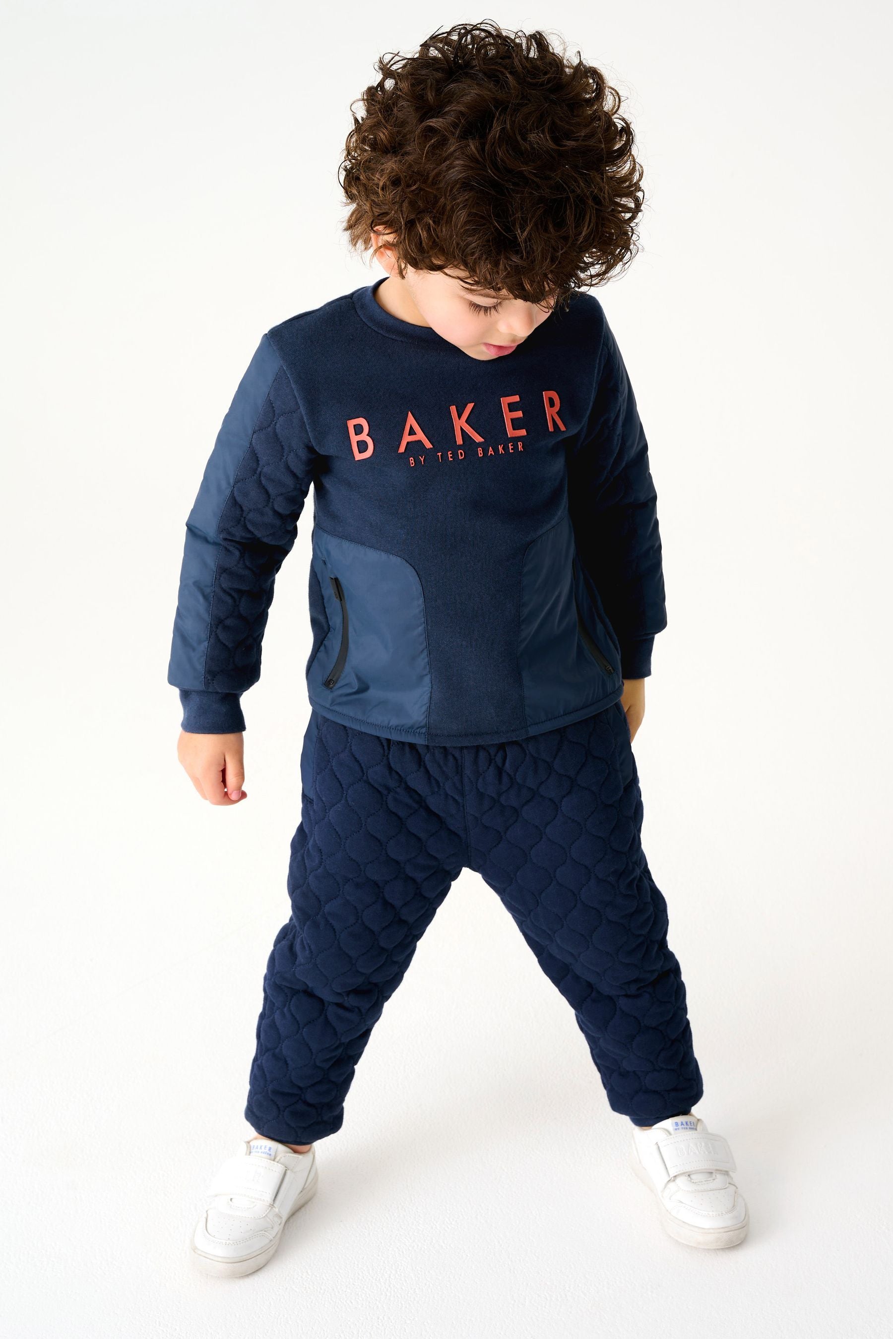 Baker by Ted Baker (0-6yrs) Quilted Sweater and Jogger Set