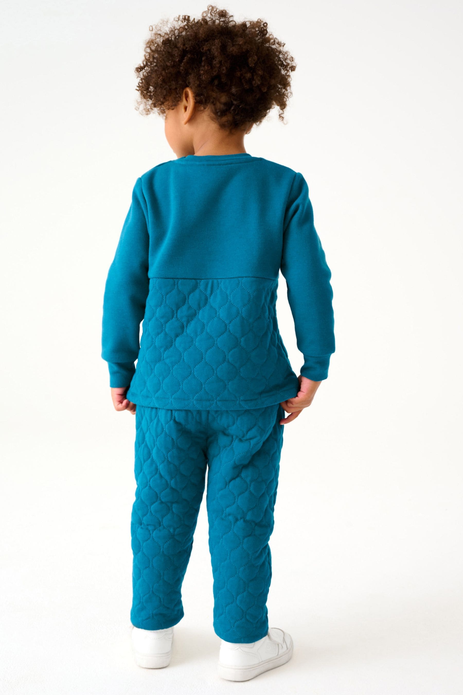 Baker by Ted Baker (0-6yrs) Quilted Sweater and Jogger Set