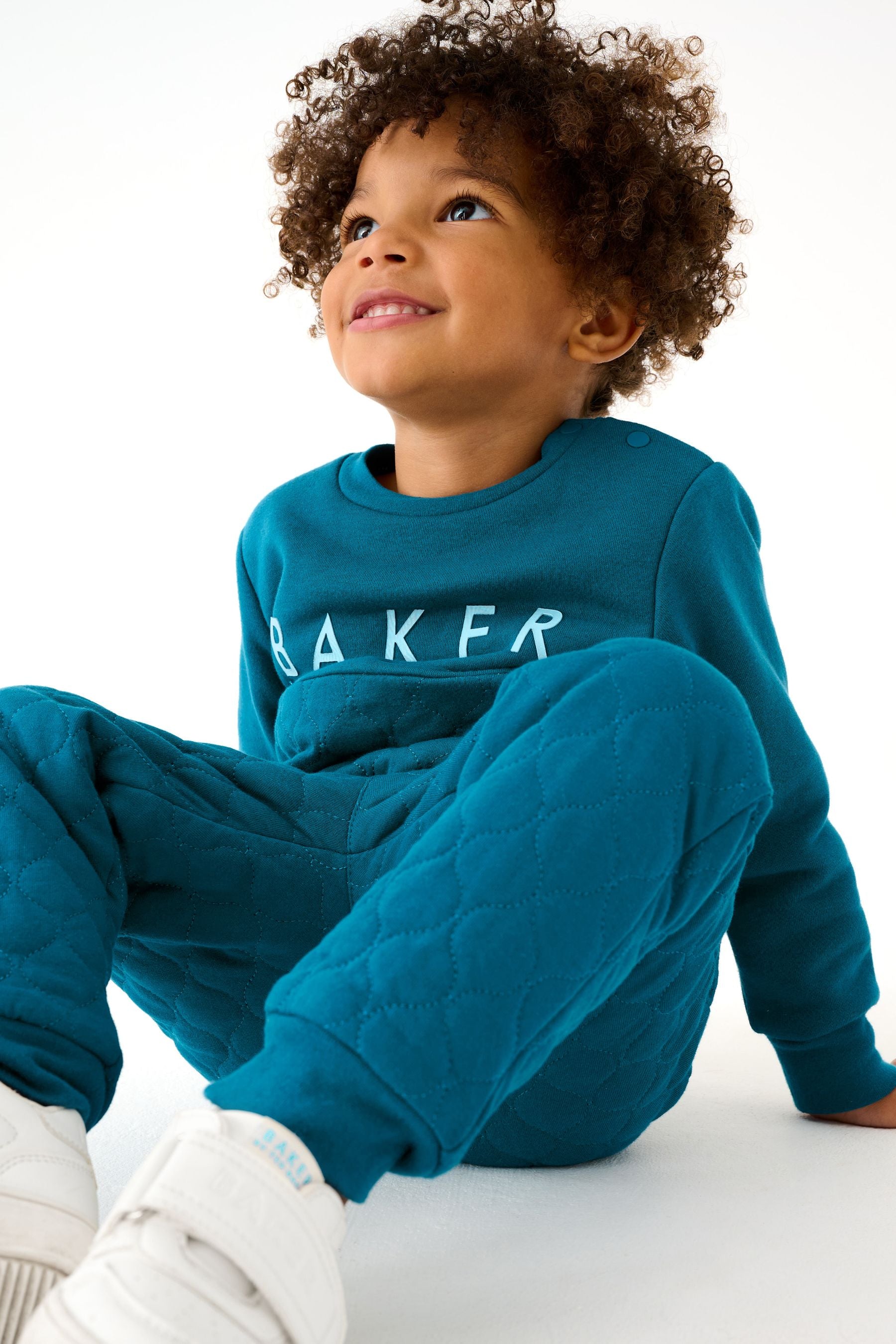 Baker by Ted Baker (0-6yrs) Quilted Sweater and Jogger Set