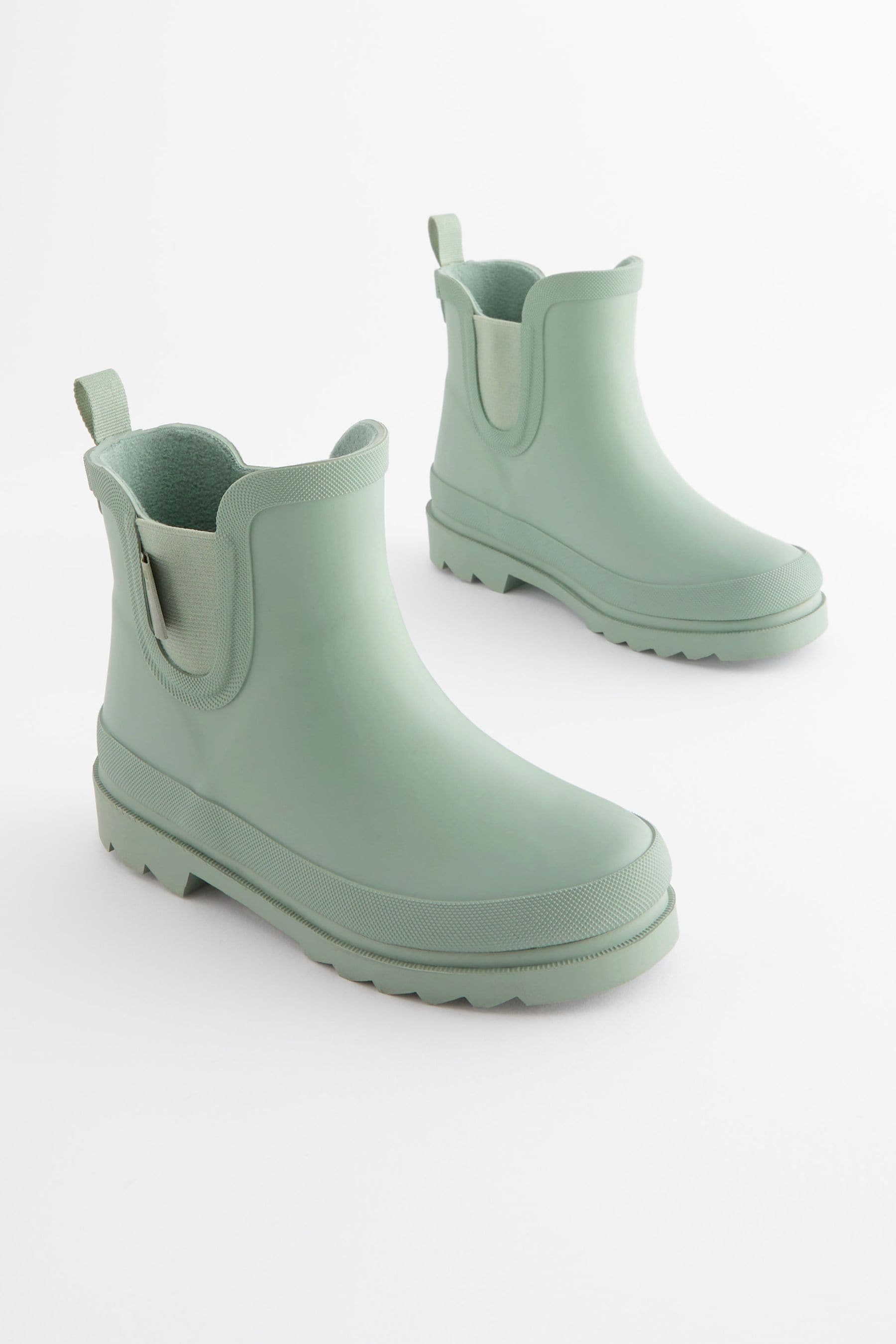 Sage Green Chelsea Wellies