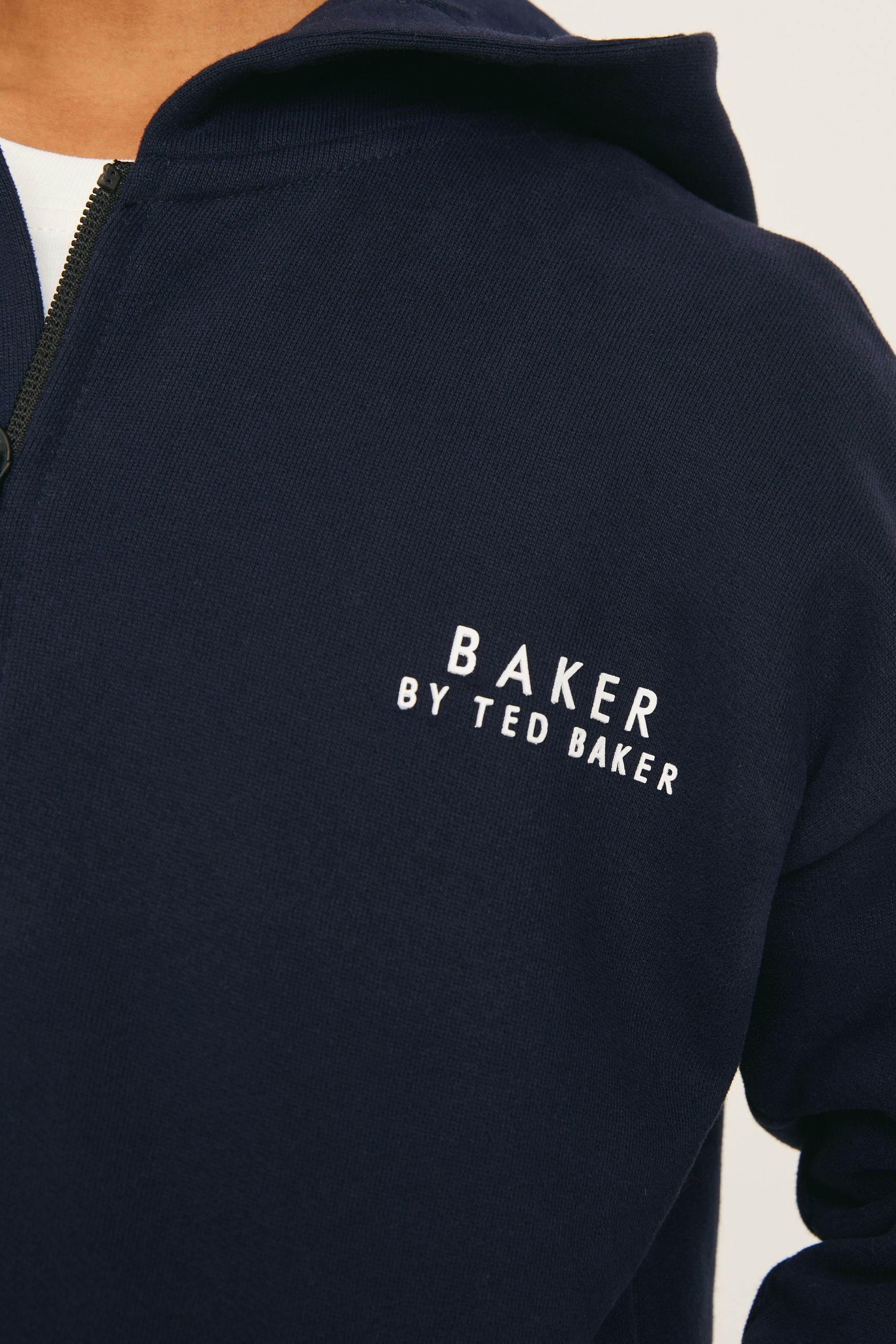 Baker by Ted Baker Zip Through 100% Cotton Hoodie and Jogger Set