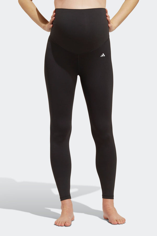 adidas Black Performance Training Maternity Yoga 7/8 Leggings