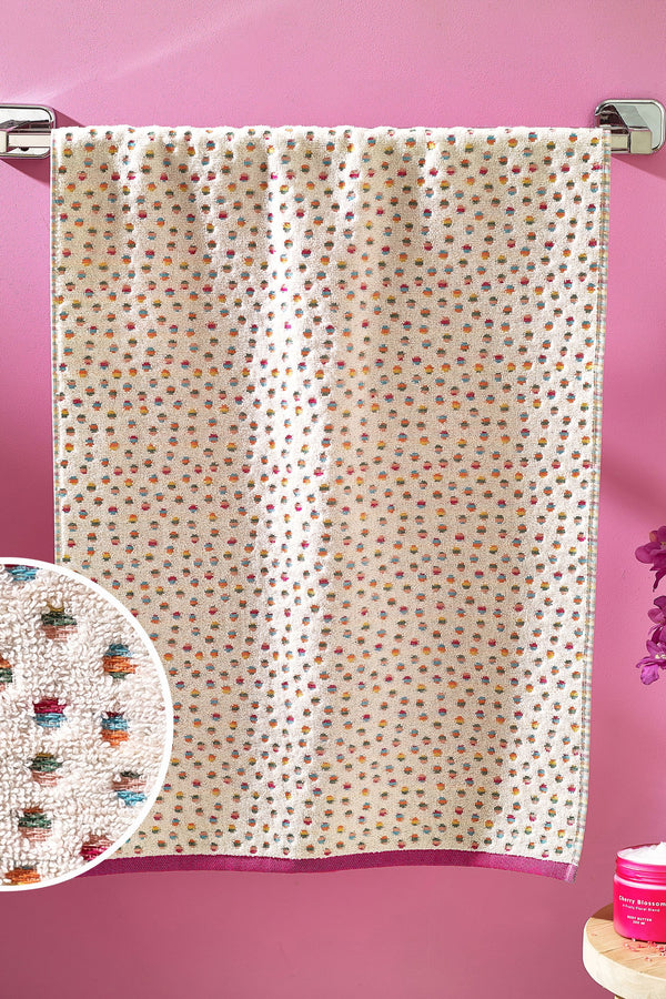 Multi Bright Spot Towel