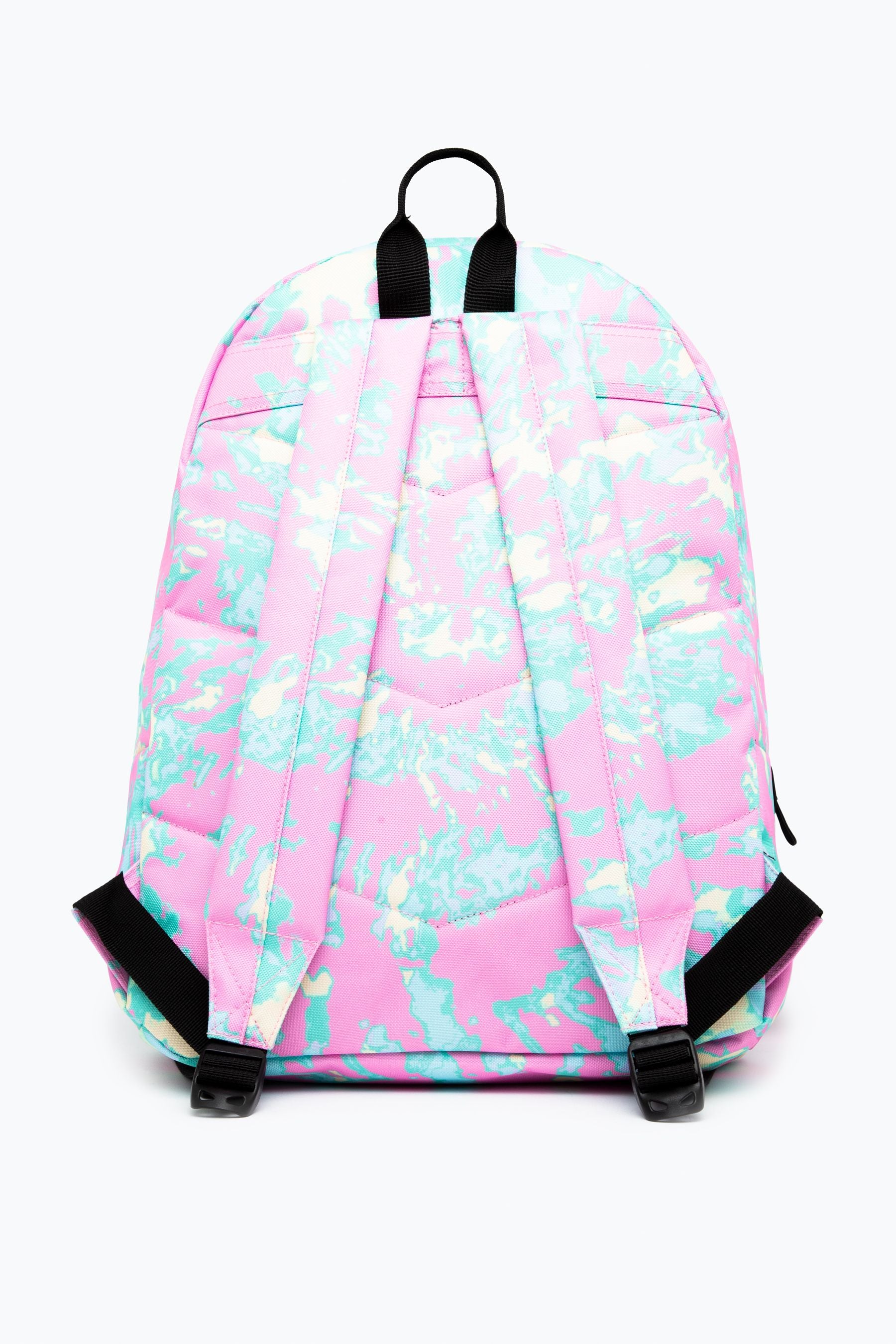 Hype. Purple Pastel Tie Dye Backpack