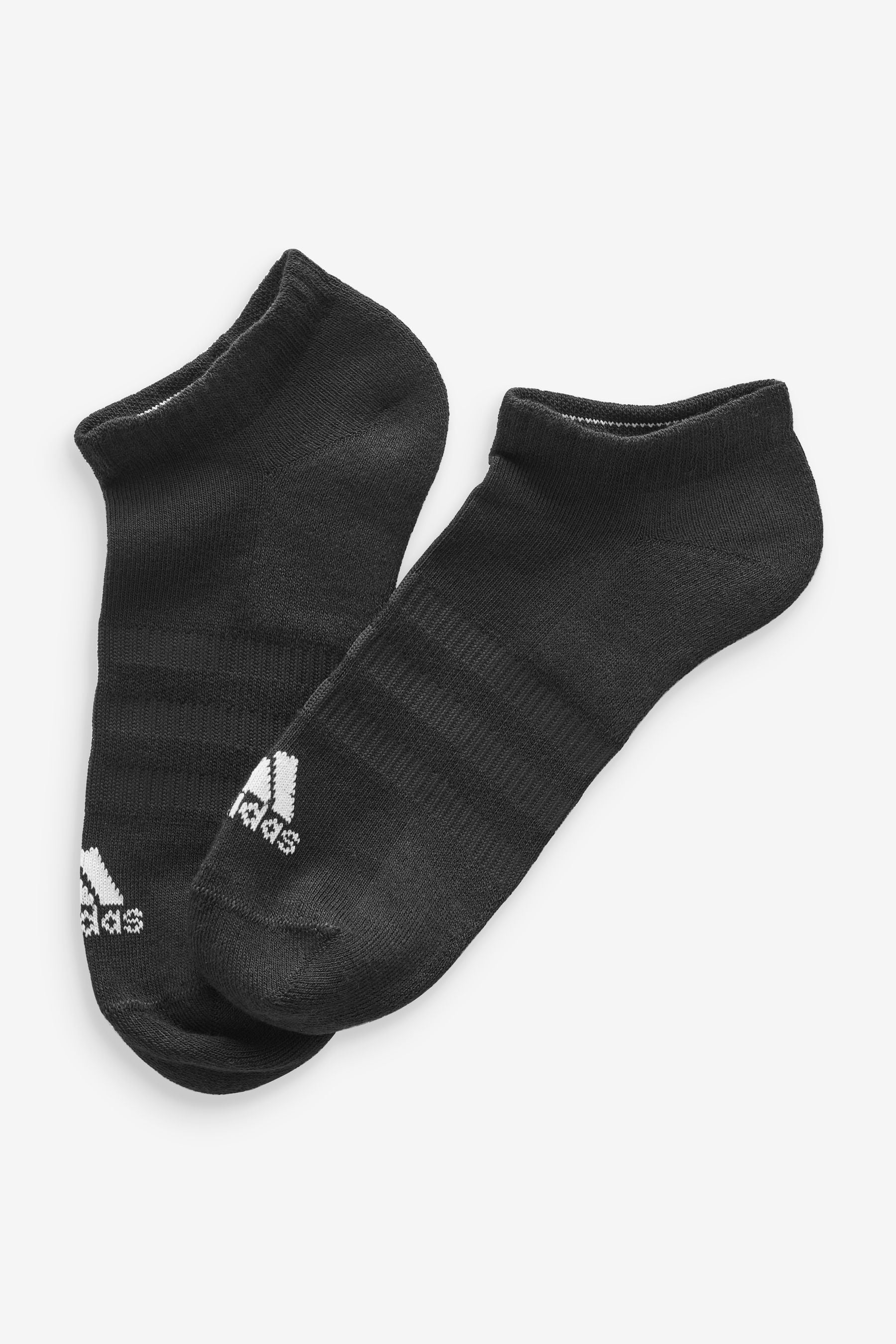 adidas Black Cushioned Low Cut Socks 3 Pack