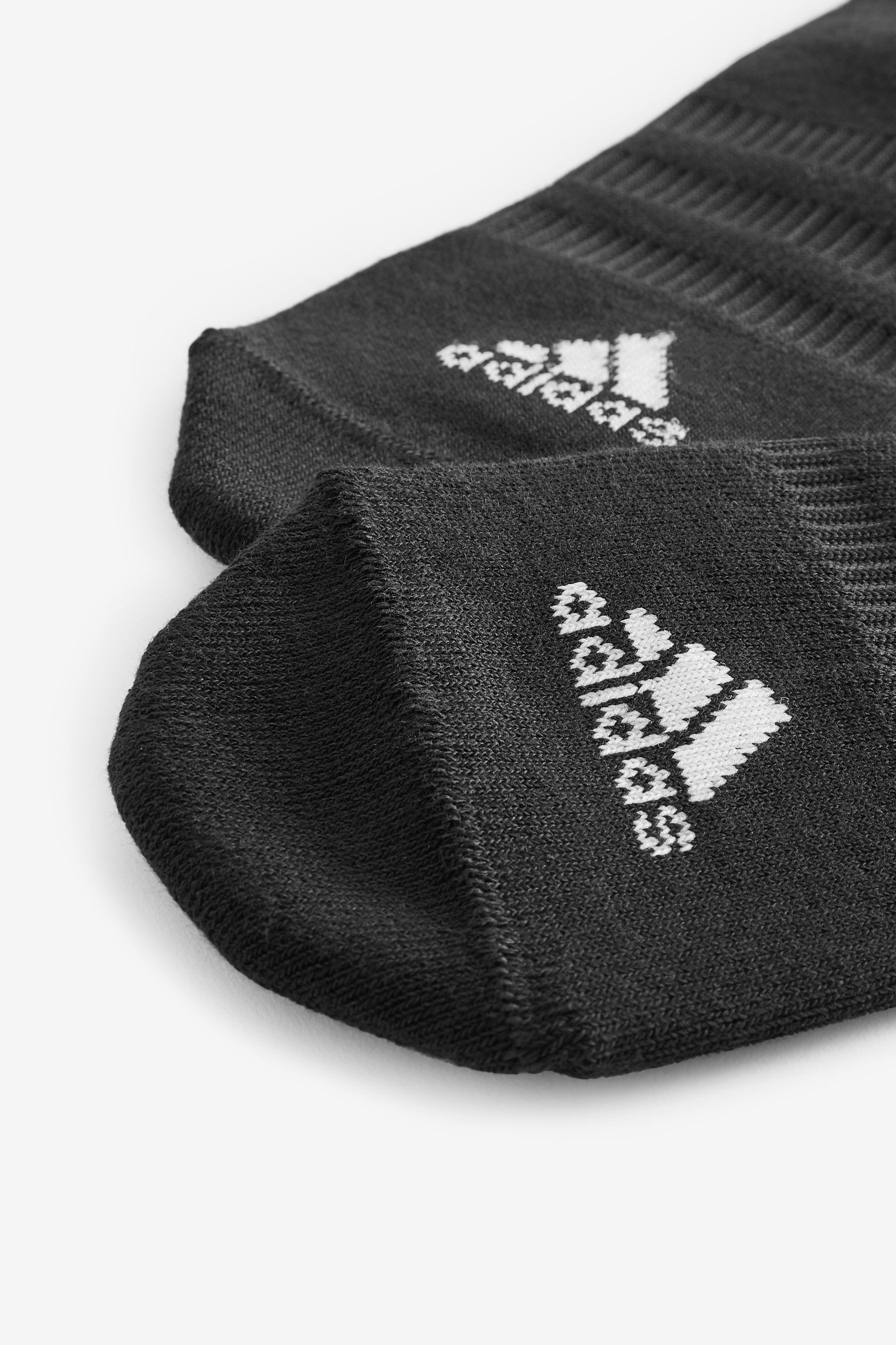 adidas Black Cushioned Low Cut Socks 3 Pack