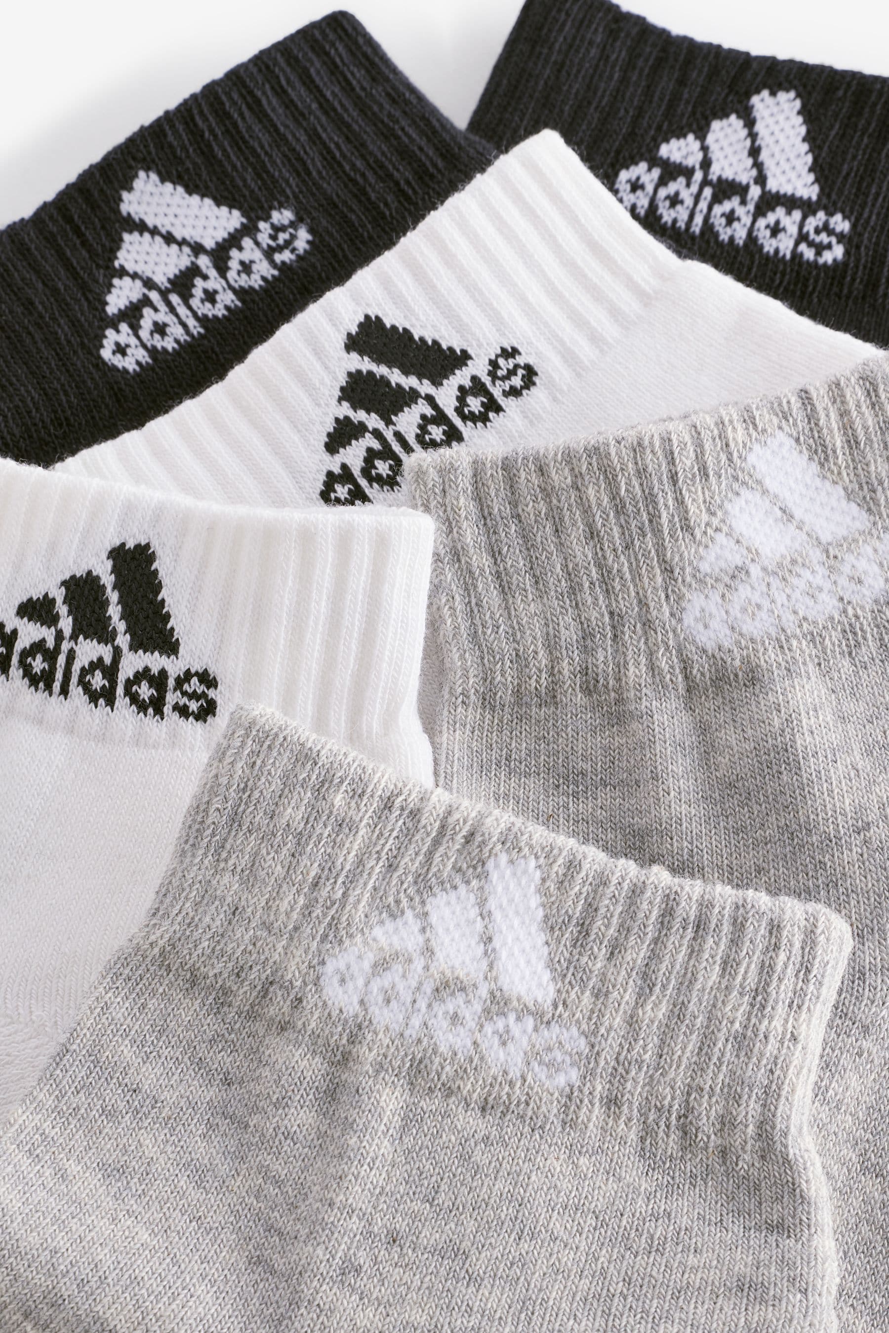 adidas Multi Cushioned Sportswear Ankle Socks 3 Pack