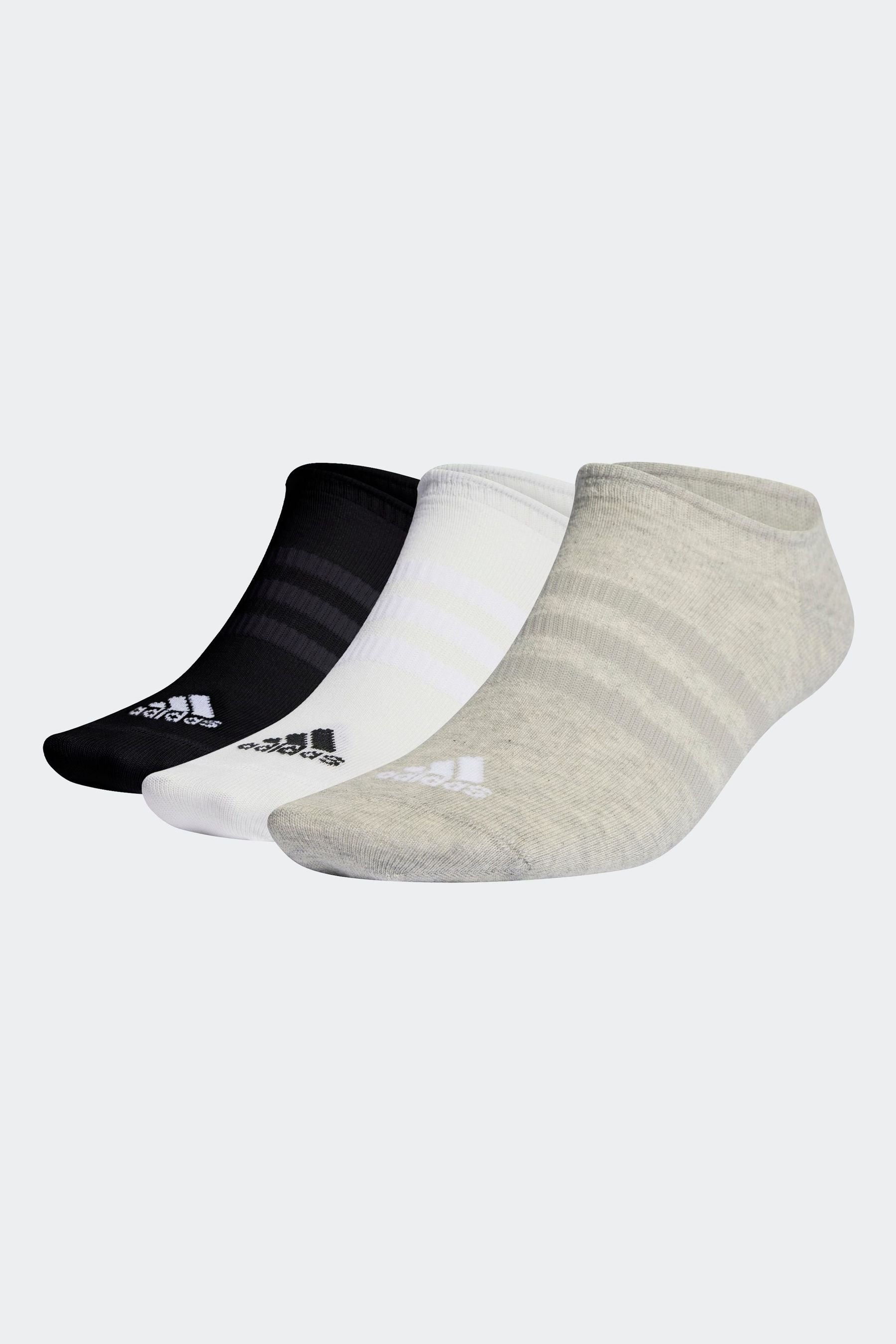 adidas Multi Thin And Light No-Show Socks 3 Pairs