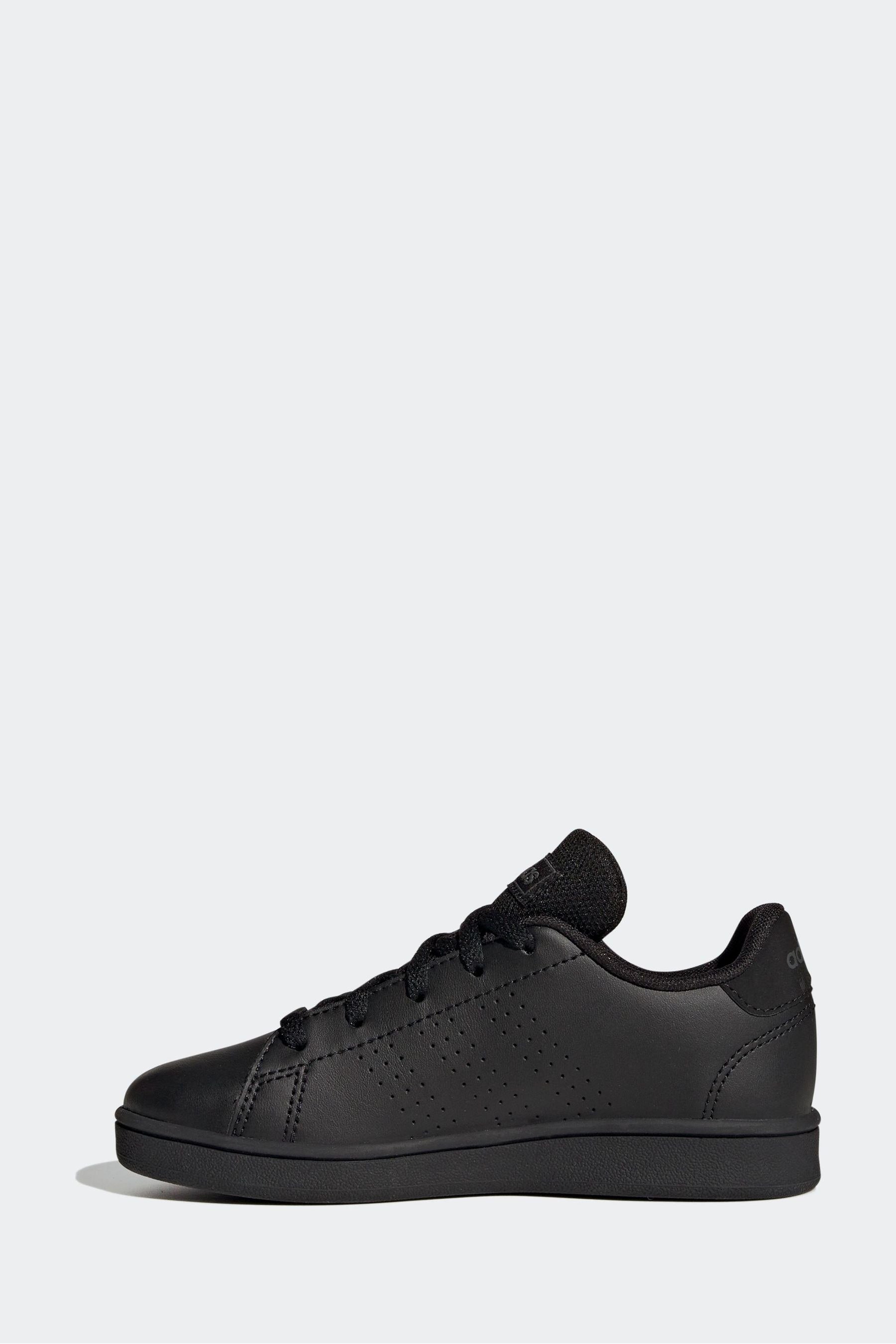 Black adidas Sportswear Advantage Lifestyle Court Lace Trainers