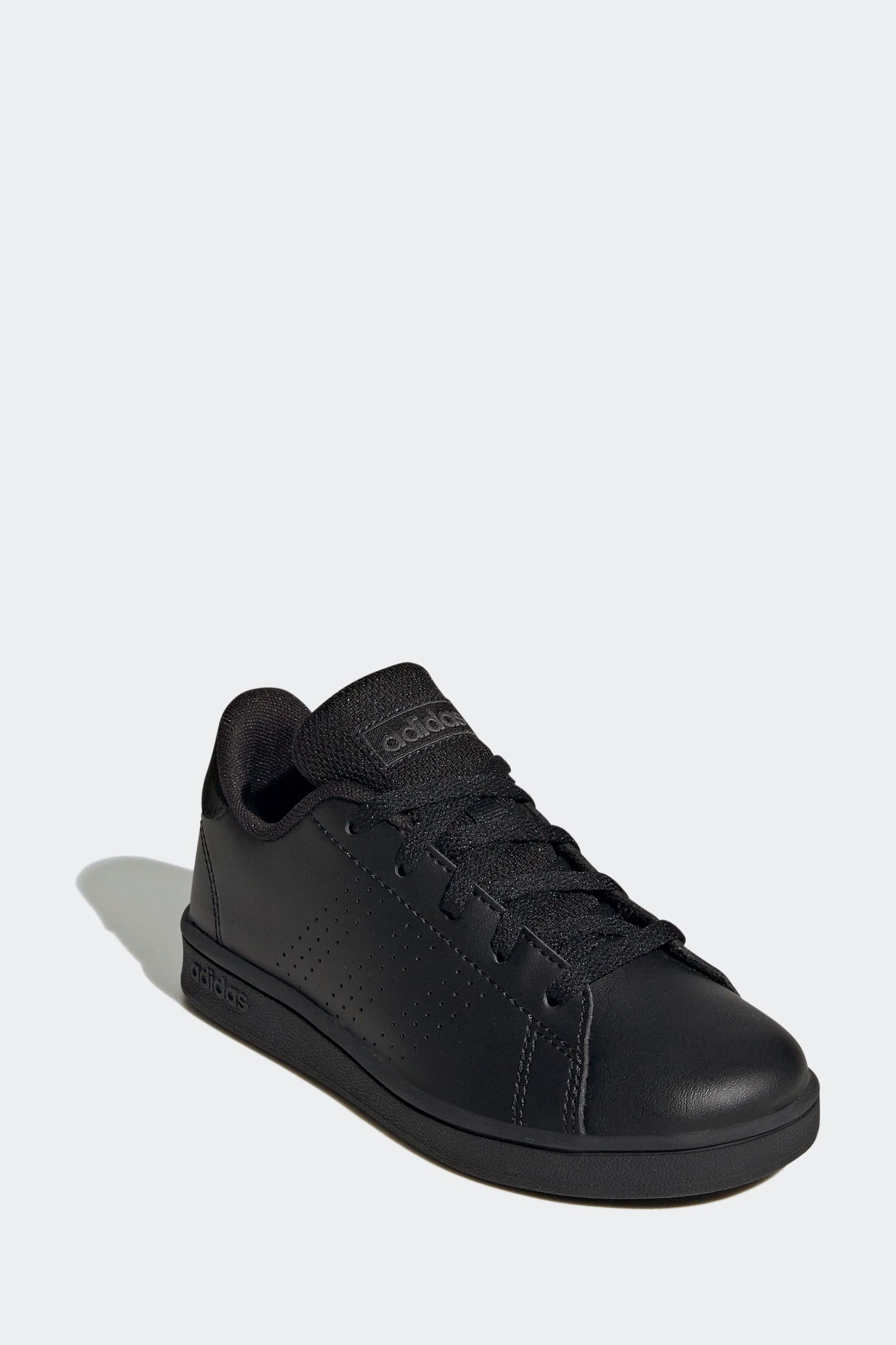 Black adidas Sportswear Advantage Lifestyle Court Lace Trainers