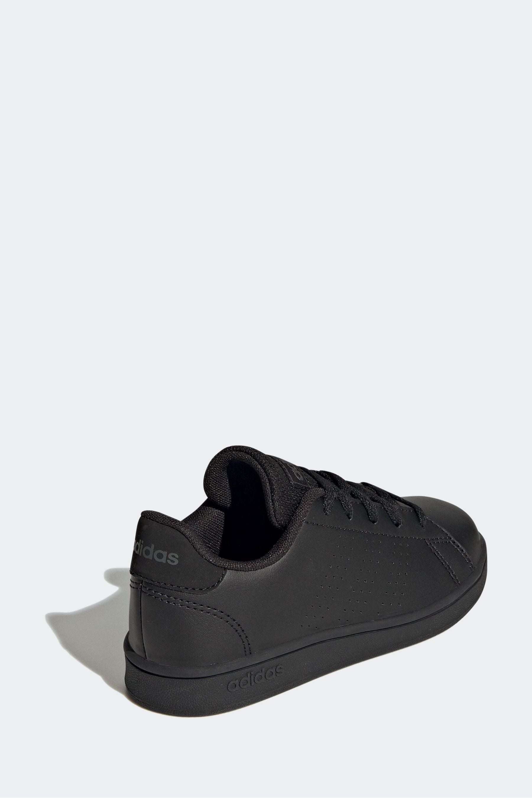 Black adidas Sportswear Advantage Lifestyle Court Lace Trainers