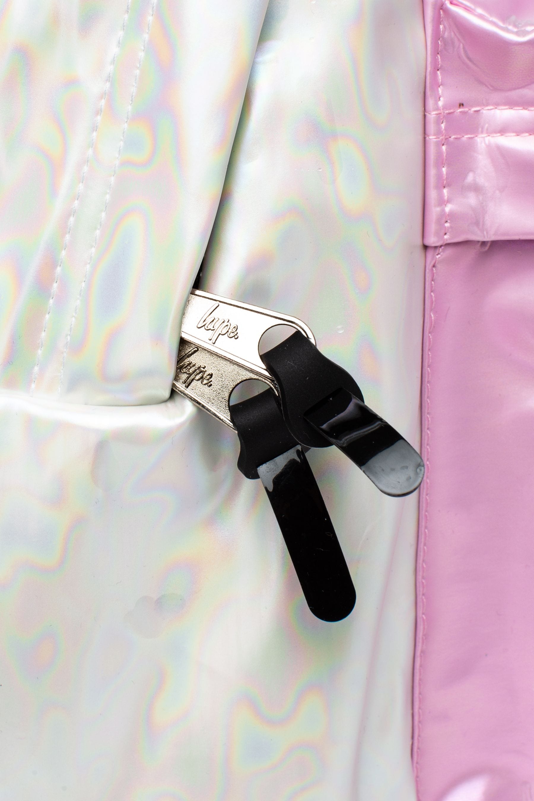 Hype. Iridescent Pink 3D Butterfly Backpack