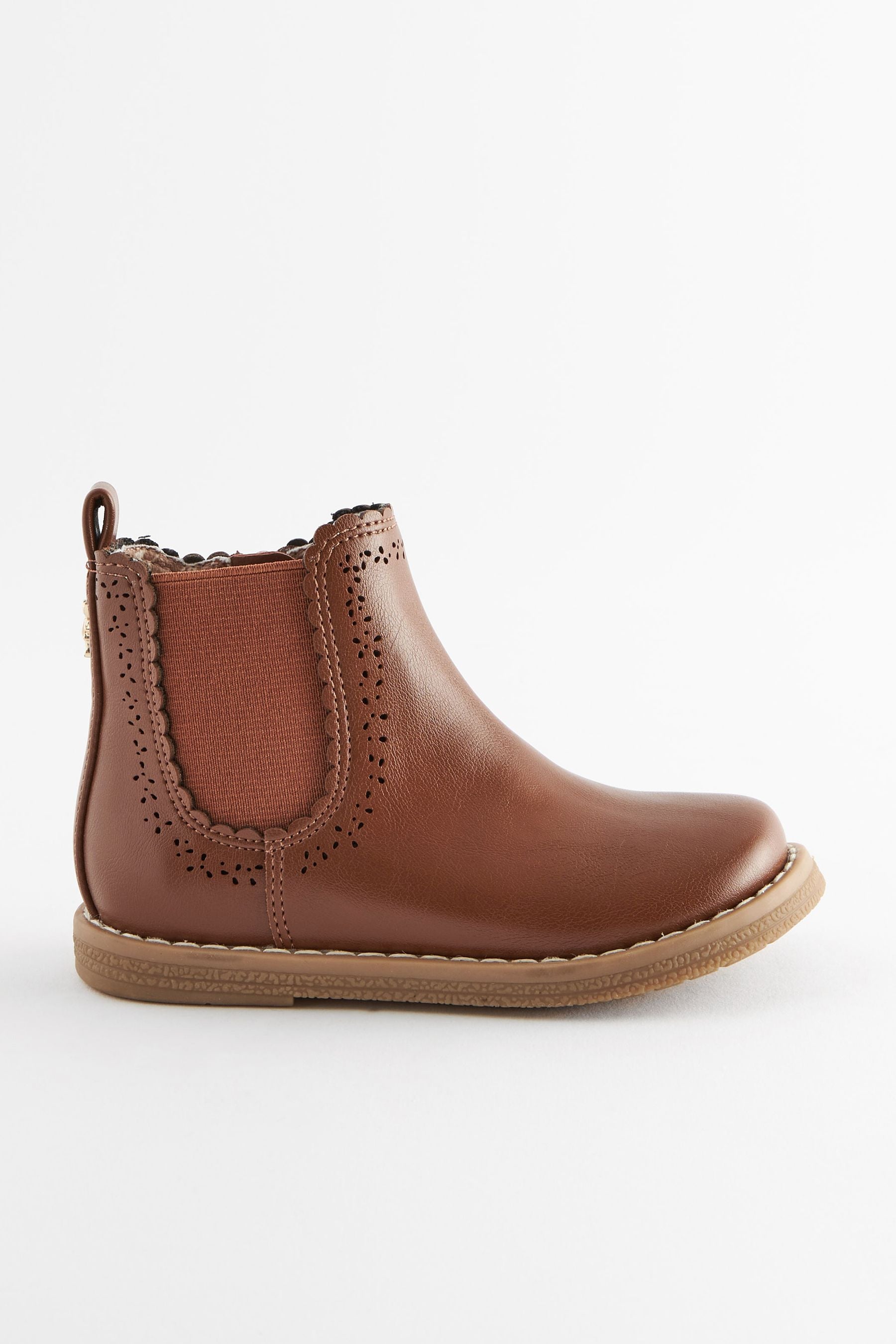 Tan Brown Standard Fit (F) Chelsea Ankle Boots