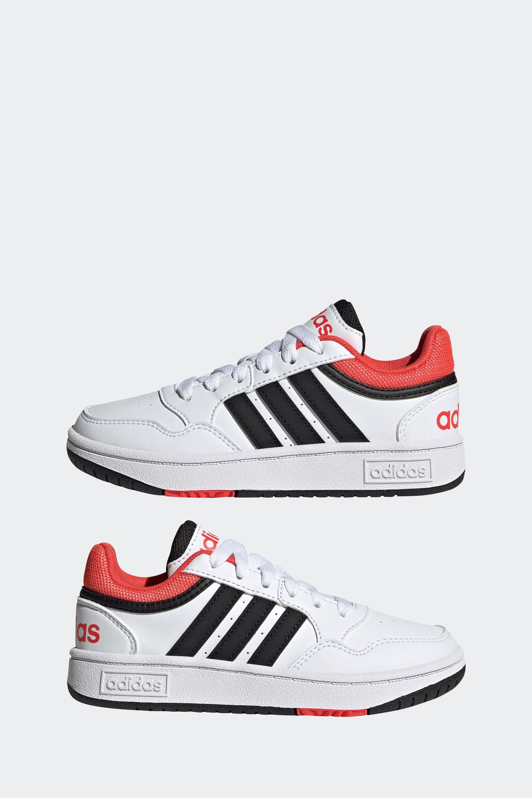 adidas White Hoops Trainers