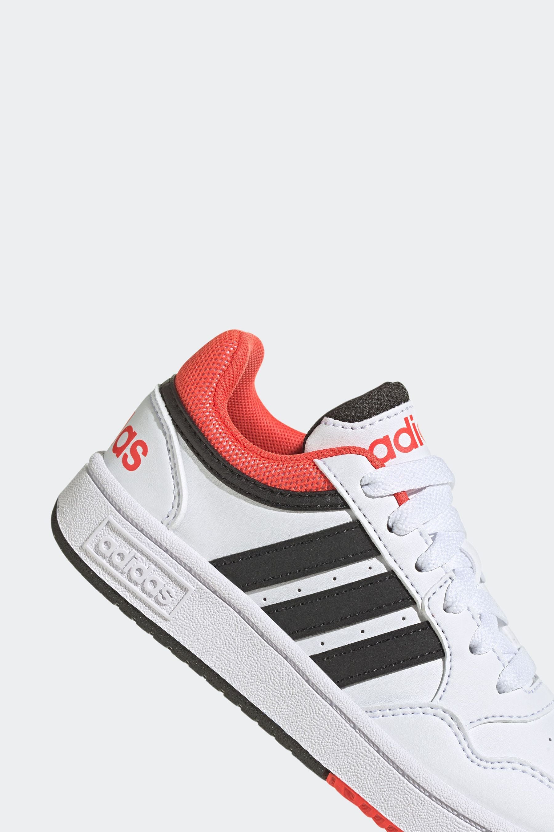 adidas White Hoops Trainers