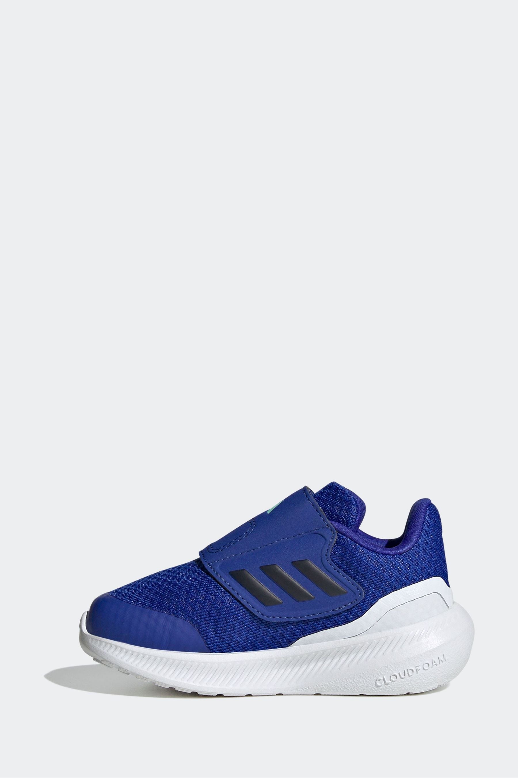 Blue adidas Sportswear Runfalcon 3.0 Hook And Loop Trainers