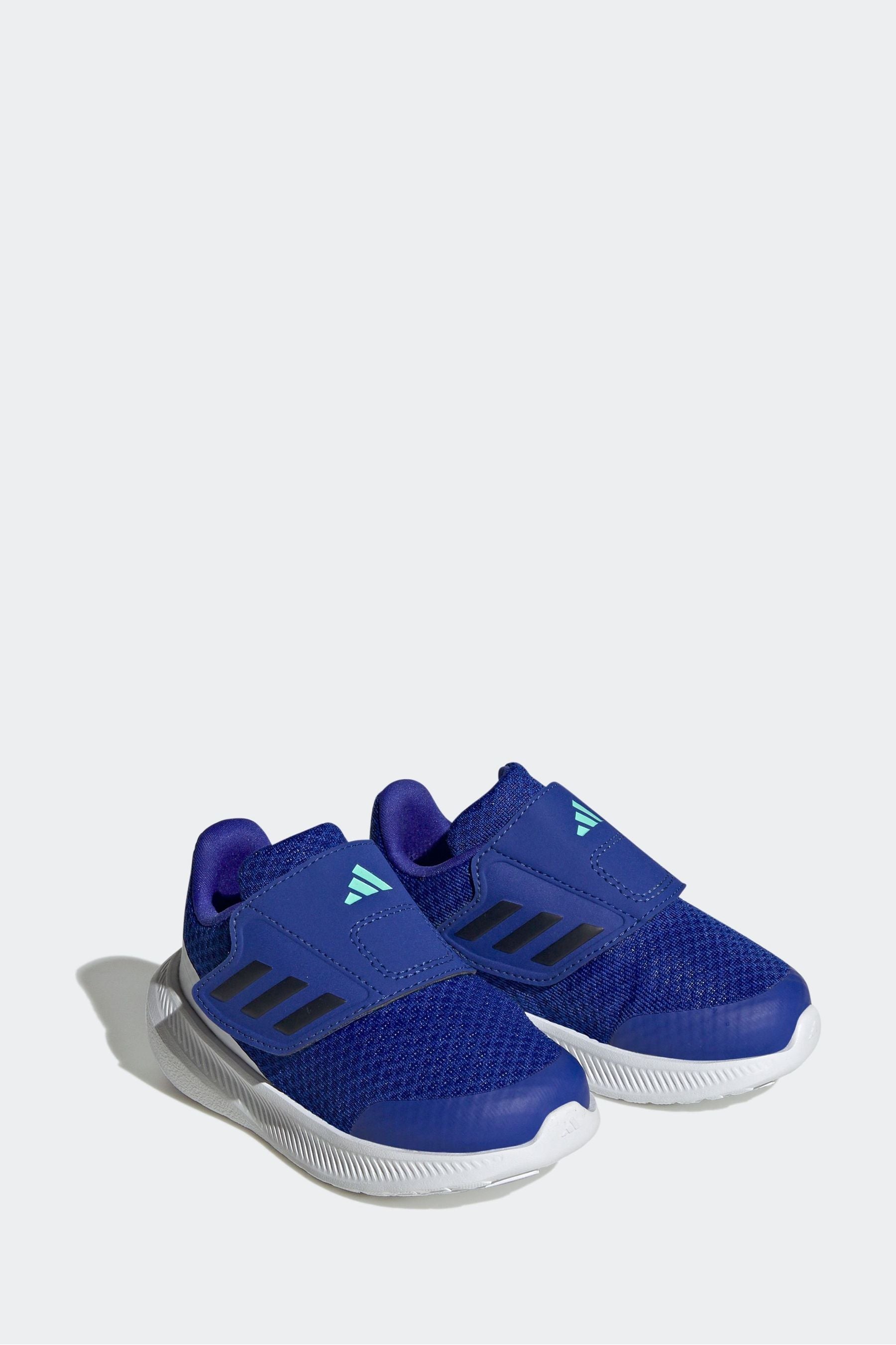 adidas Blue Sportswear Runfalcon 3.0 Hook And Loop Trainers