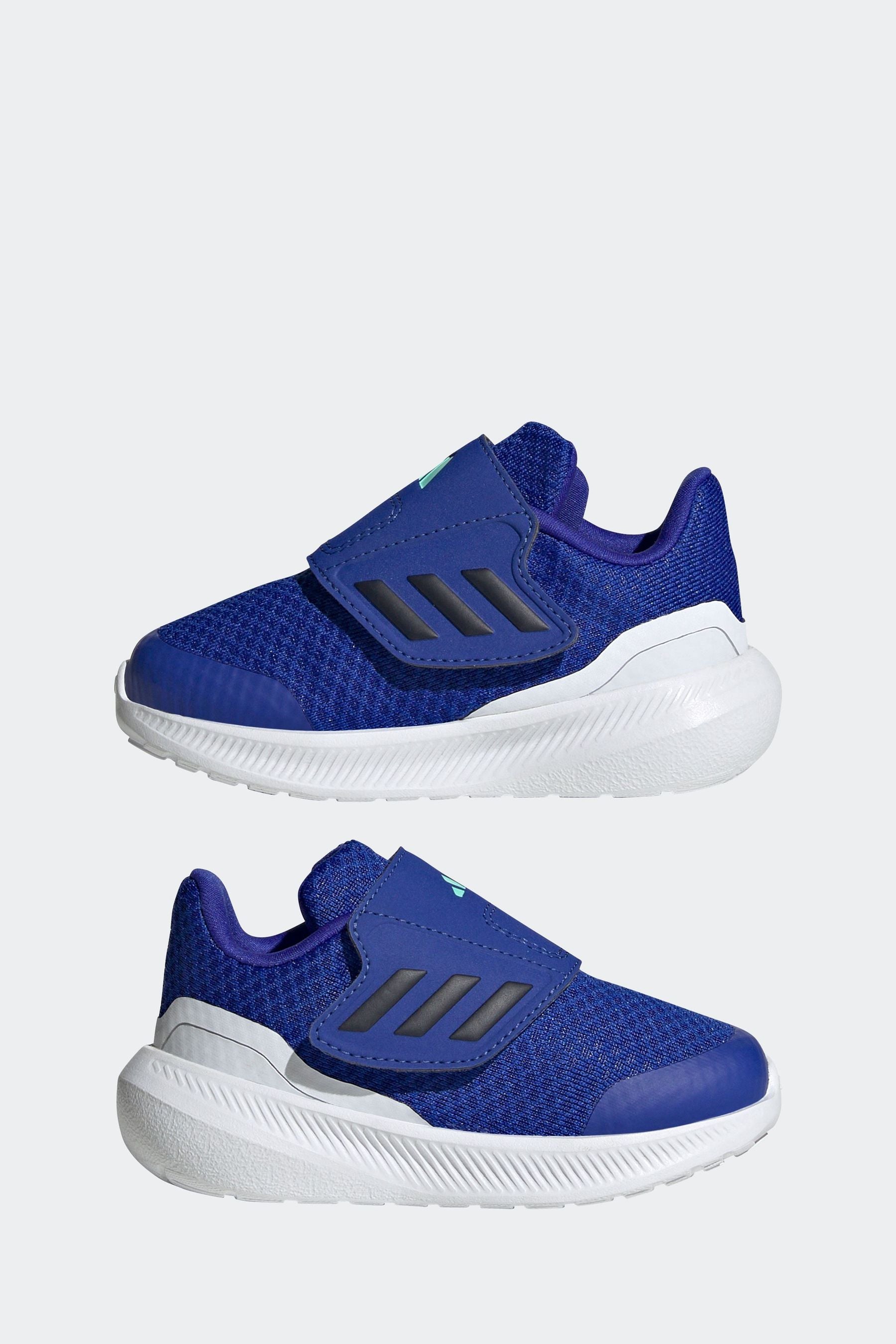 Blue adidas Sportswear Runfalcon 3.0 Hook And Loop Trainers