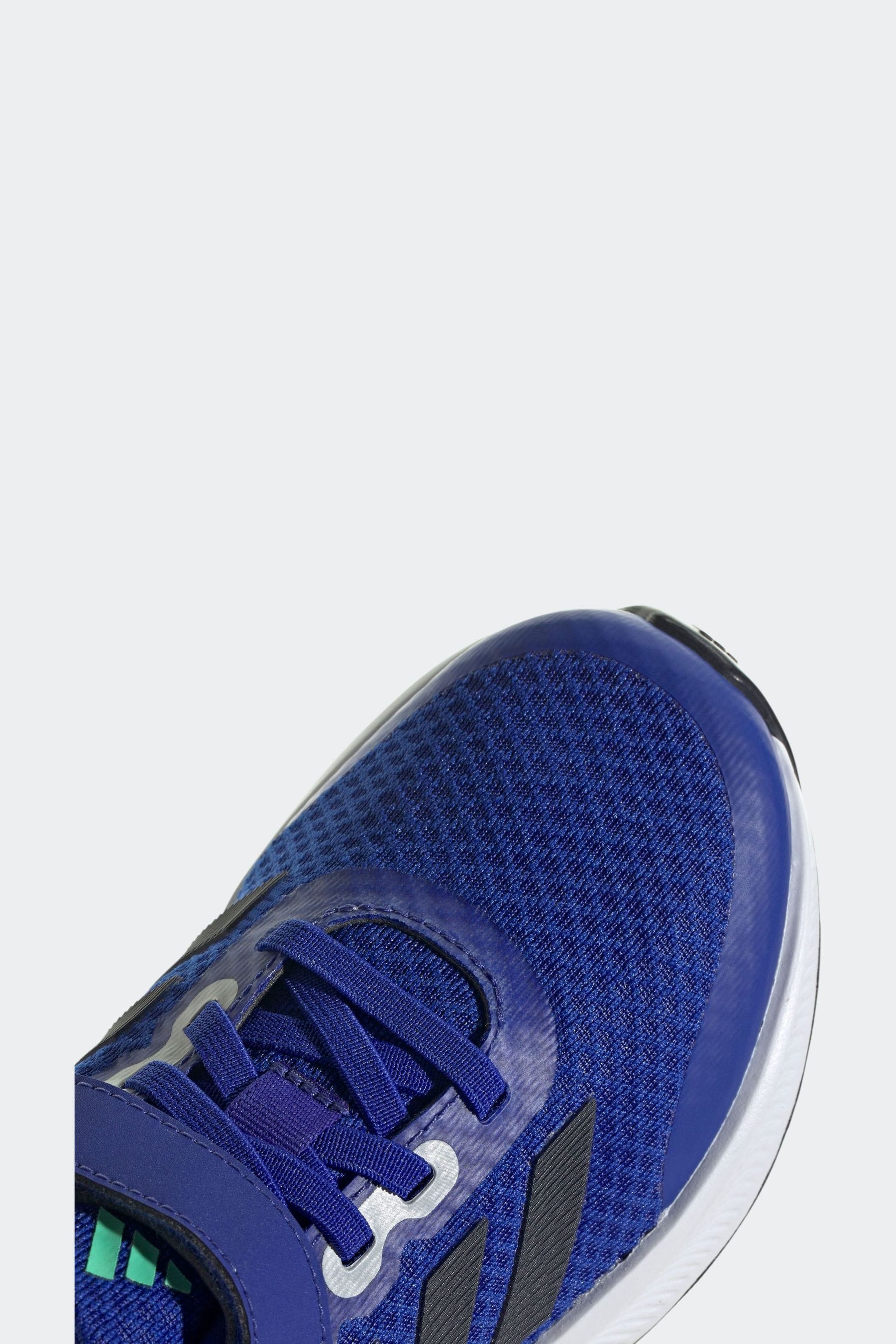 adidas Blue Sportswear Runfalcon 3.0 Elastic Lace Top Strap Trainers