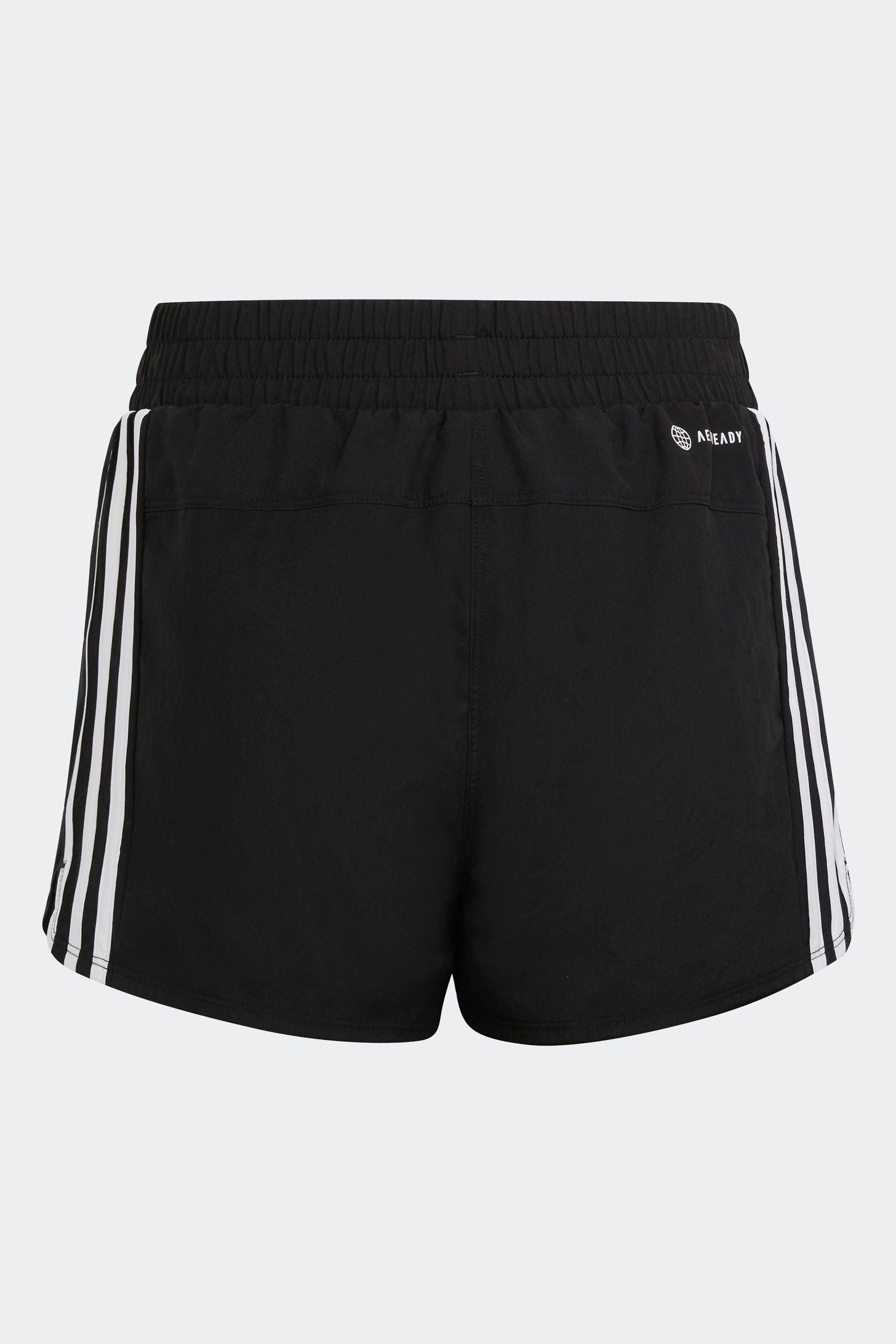 adidas Black Sportswear Essentials Aeroready 3-Stripes Shorts