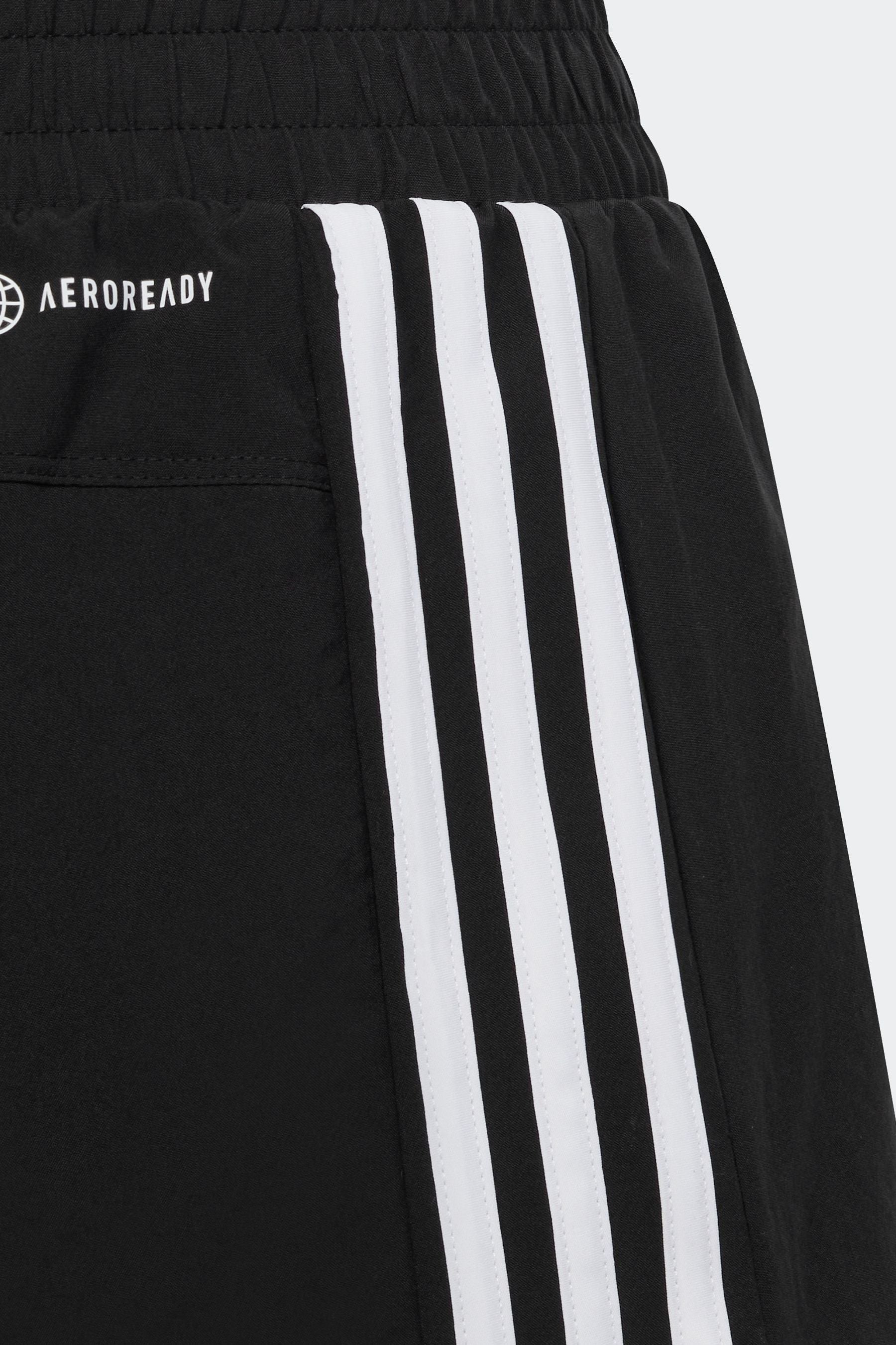 adidas Black Sportswear Essentials Aeroready 3-Stripes Shorts